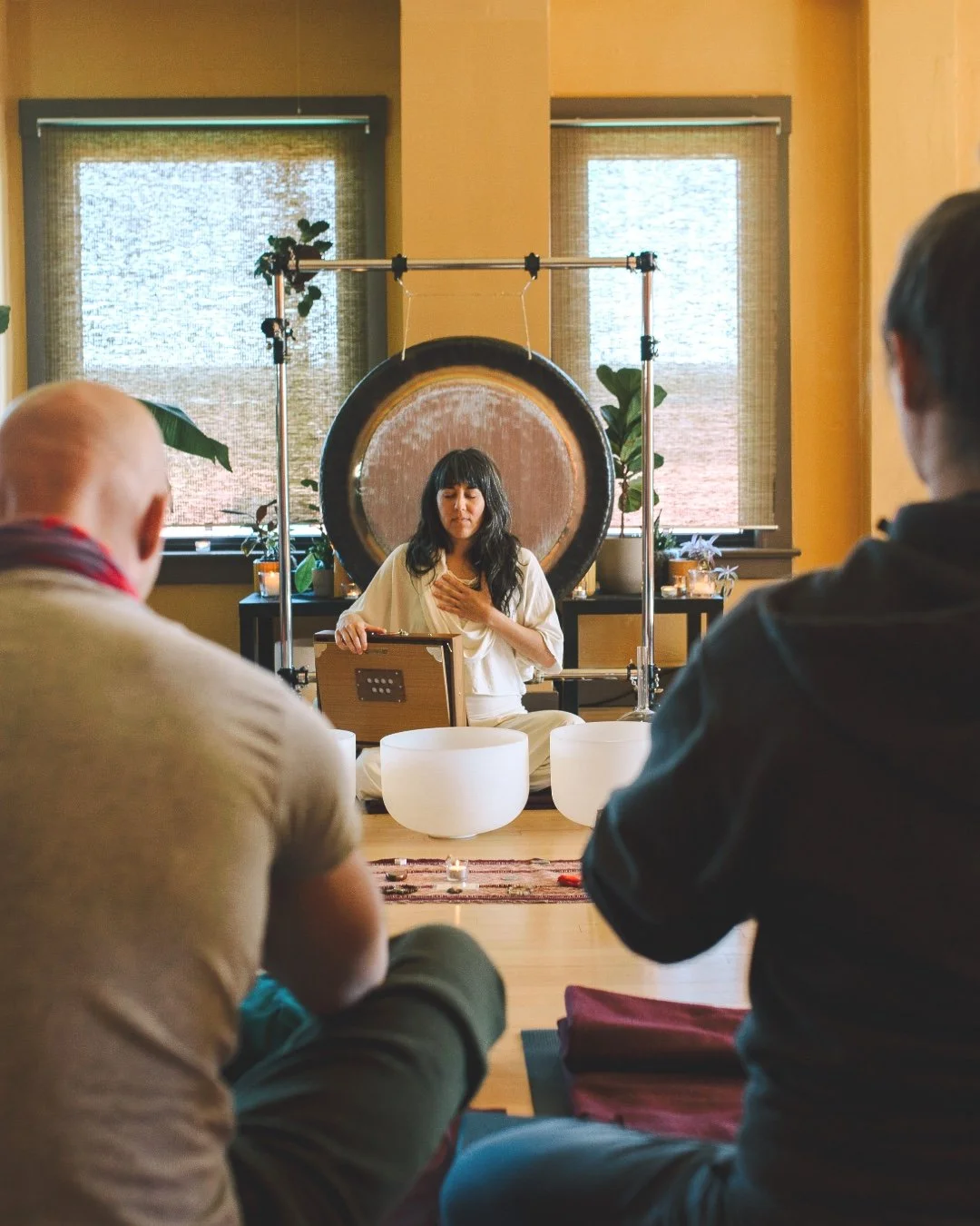 Gong Sound Bath
with Laura Li Fong Yee
Friday, October 9th 6:30-8pm

Join us for a meditative immersion in the sounds and vibrations of Gong, complemented by other healing instruments.

This Gong Sound Bath will allow your nervous system to relax and