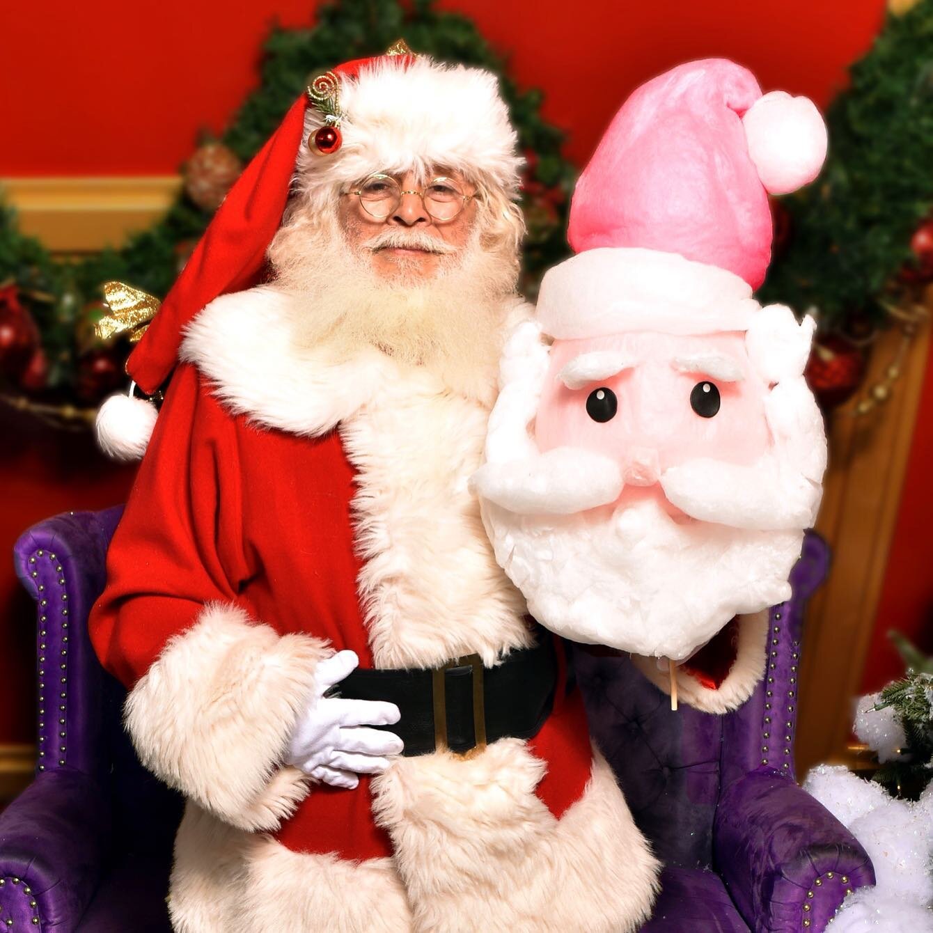 We&rsquo;re treating Santa to one of our Cotton Candy creations!