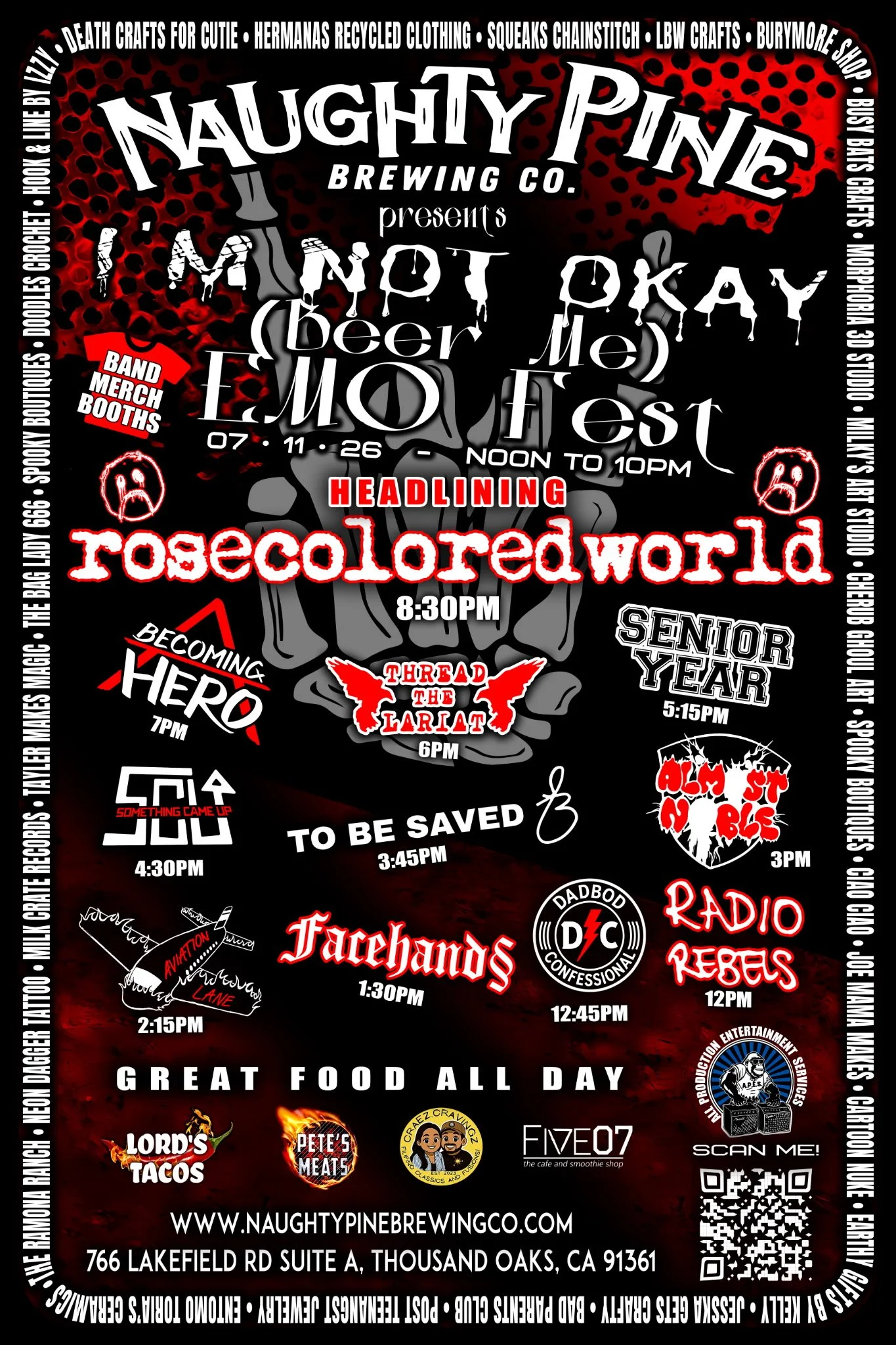 EMO FEST 12-10PM