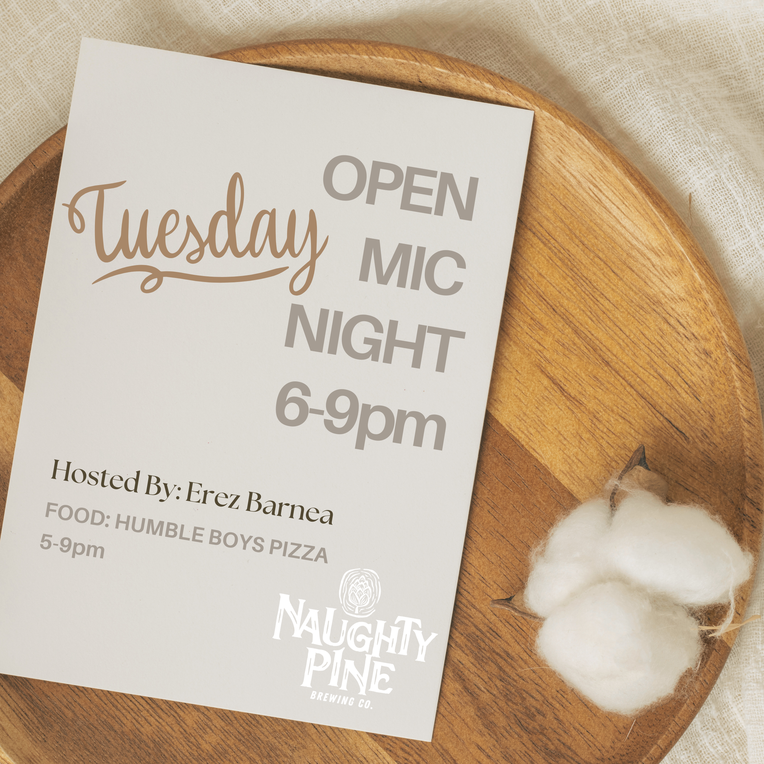 OPEN MIC NIGHT