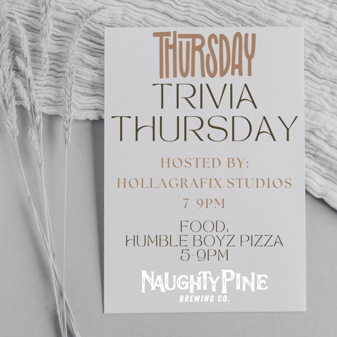 TRIVIA THURSDAYS