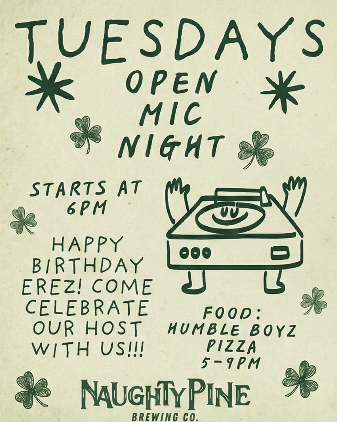 OPEN MIC NIGHT