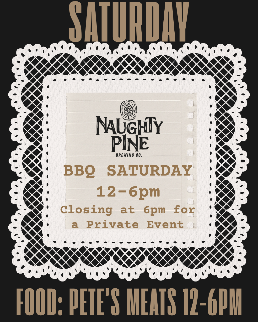 BBQ SATURDAY