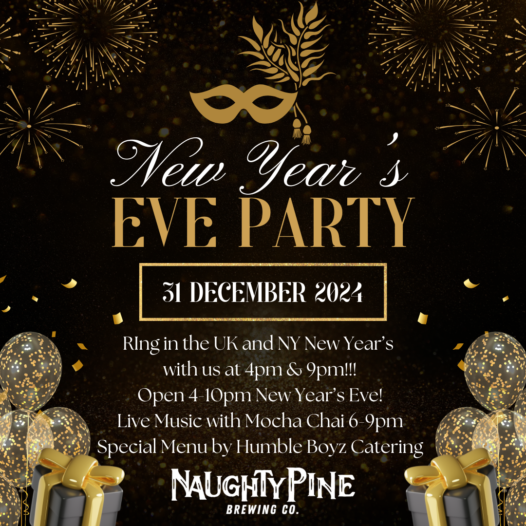 New Years Eve 3:30-10pm!