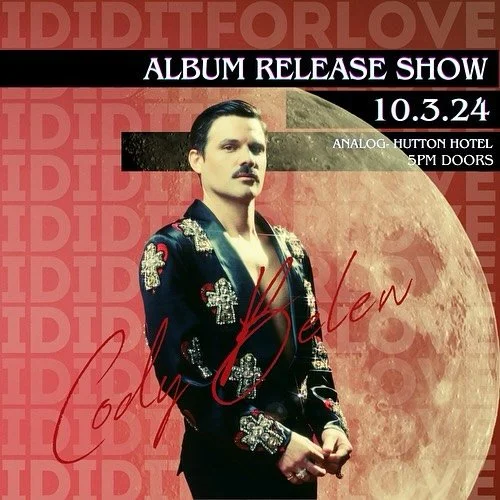 :::THIS IS NOT A DRILL:::
I&rsquo;m beyond thrilled to announce my album &ldquo;I Did It For Love&rdquo; releases on October 4th!

To celebrate, I&rsquo;m throwing a little party @analognashville on Thursday October 3rd. I&rsquo;ll play the entire re