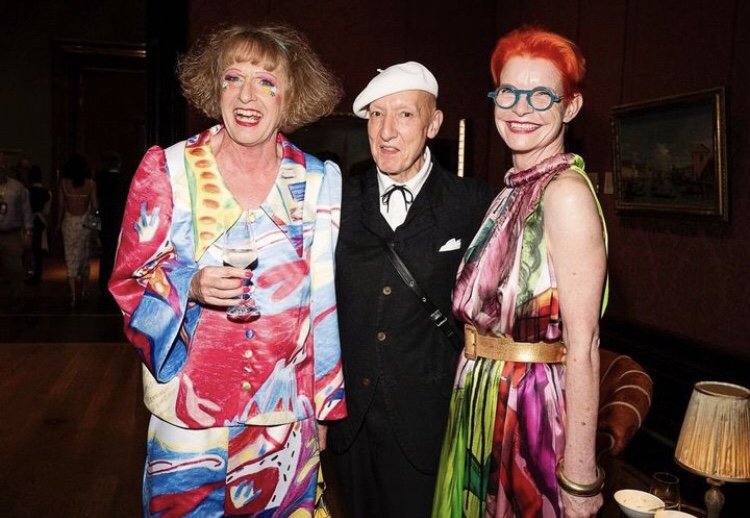 Grayson Perry Outfit