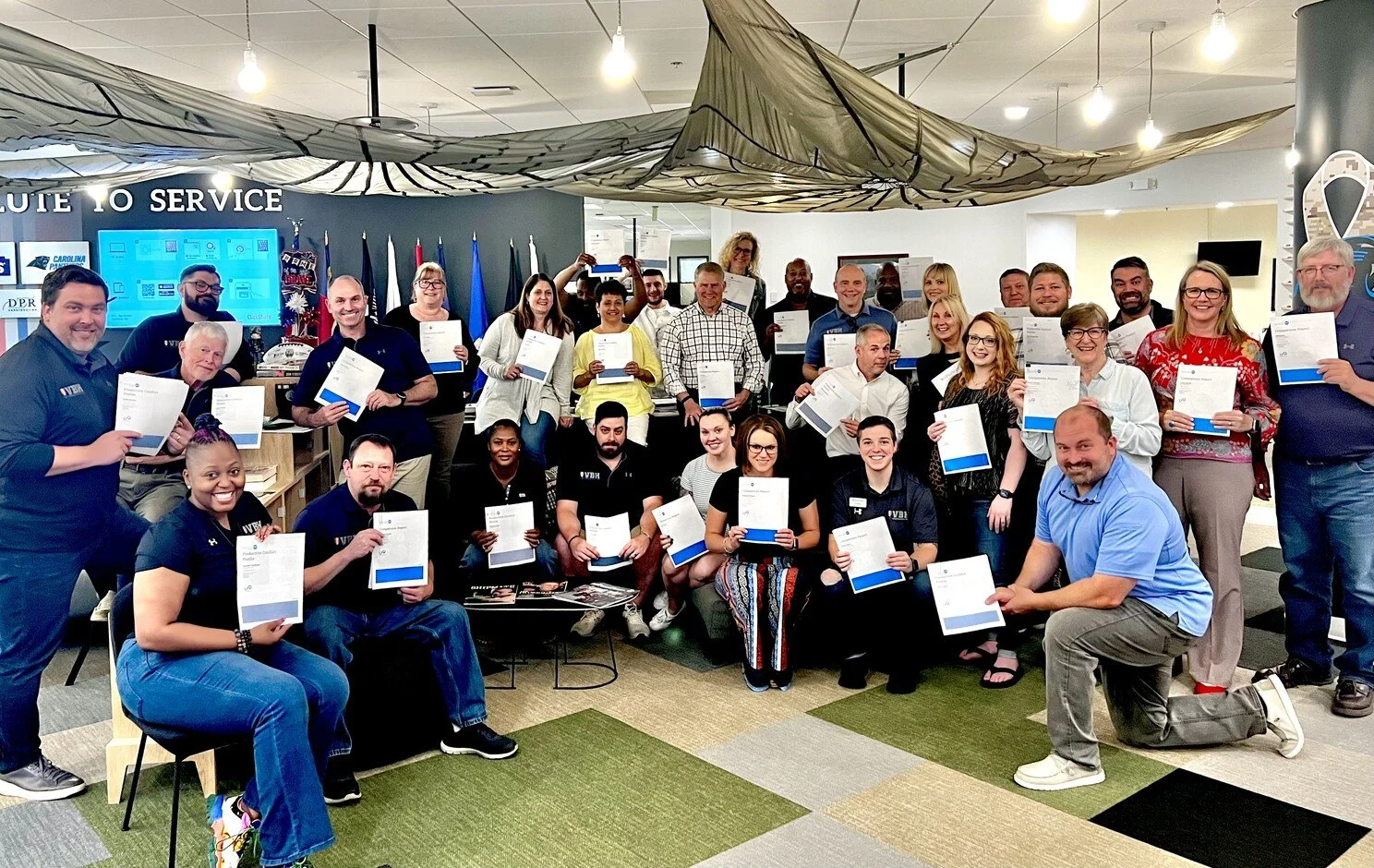 A Wellsiliency® leaders and team retreat cultivating strengths and culture.