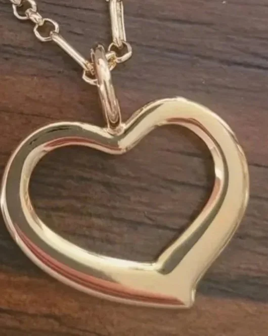 Haley Open Heart Pendant