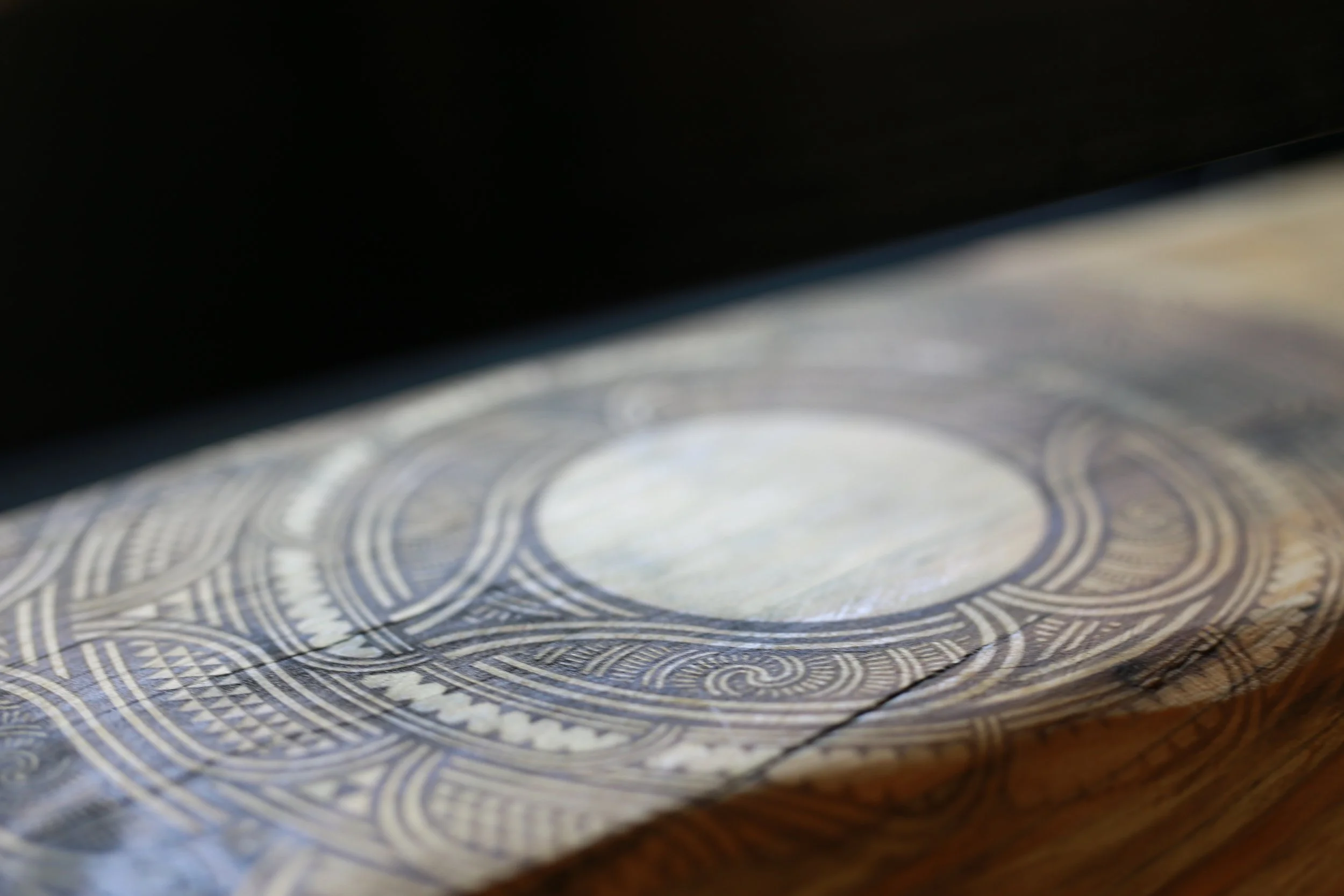 Laser etched artwork 