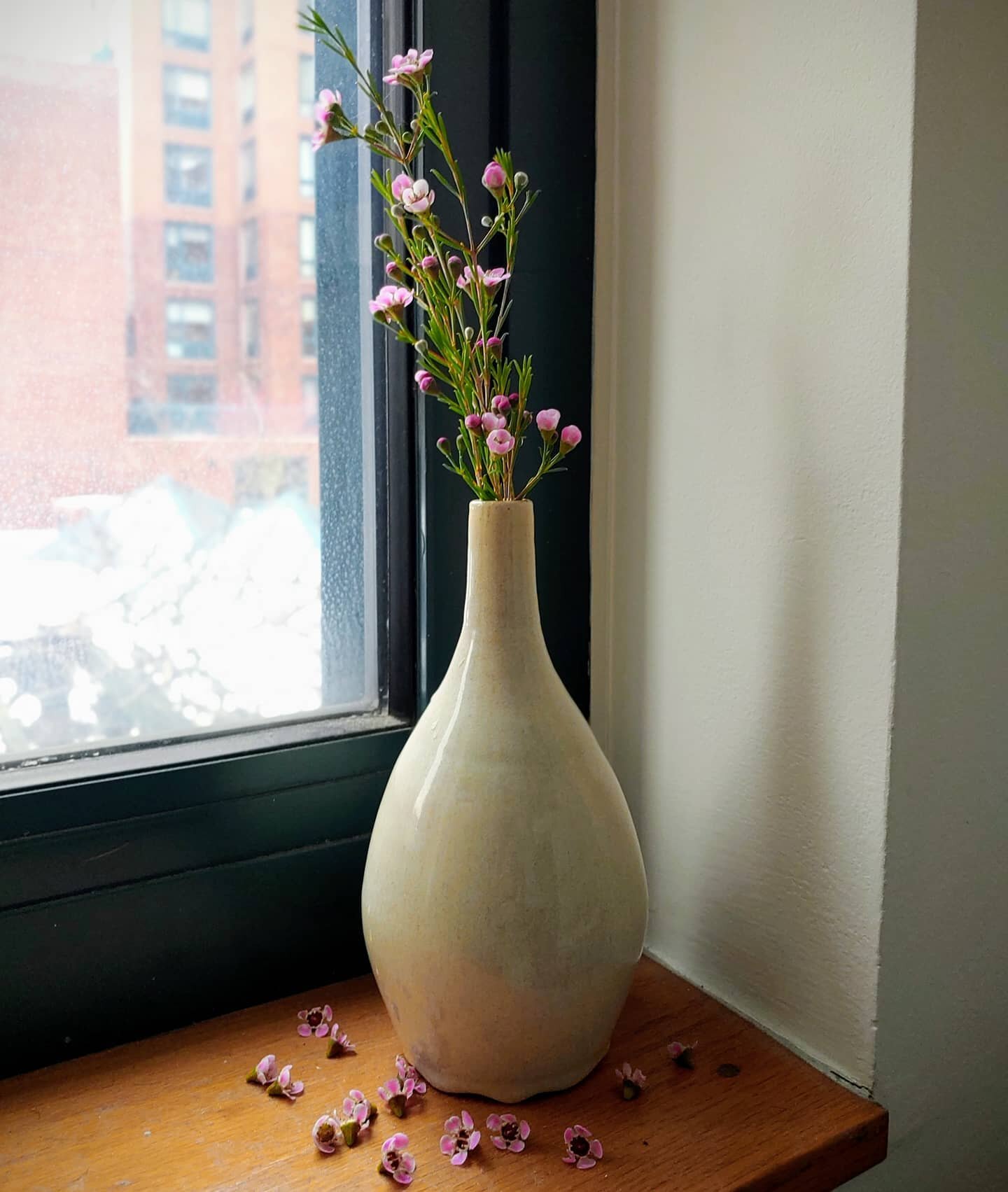 Vases can be quite challenging. 

When throwing on a wheel you have an enormous space of possible forms. But ultimately you're restricted to rotational symmetry, and that can help to define your work. Functional wares like cups or plates are restrict
