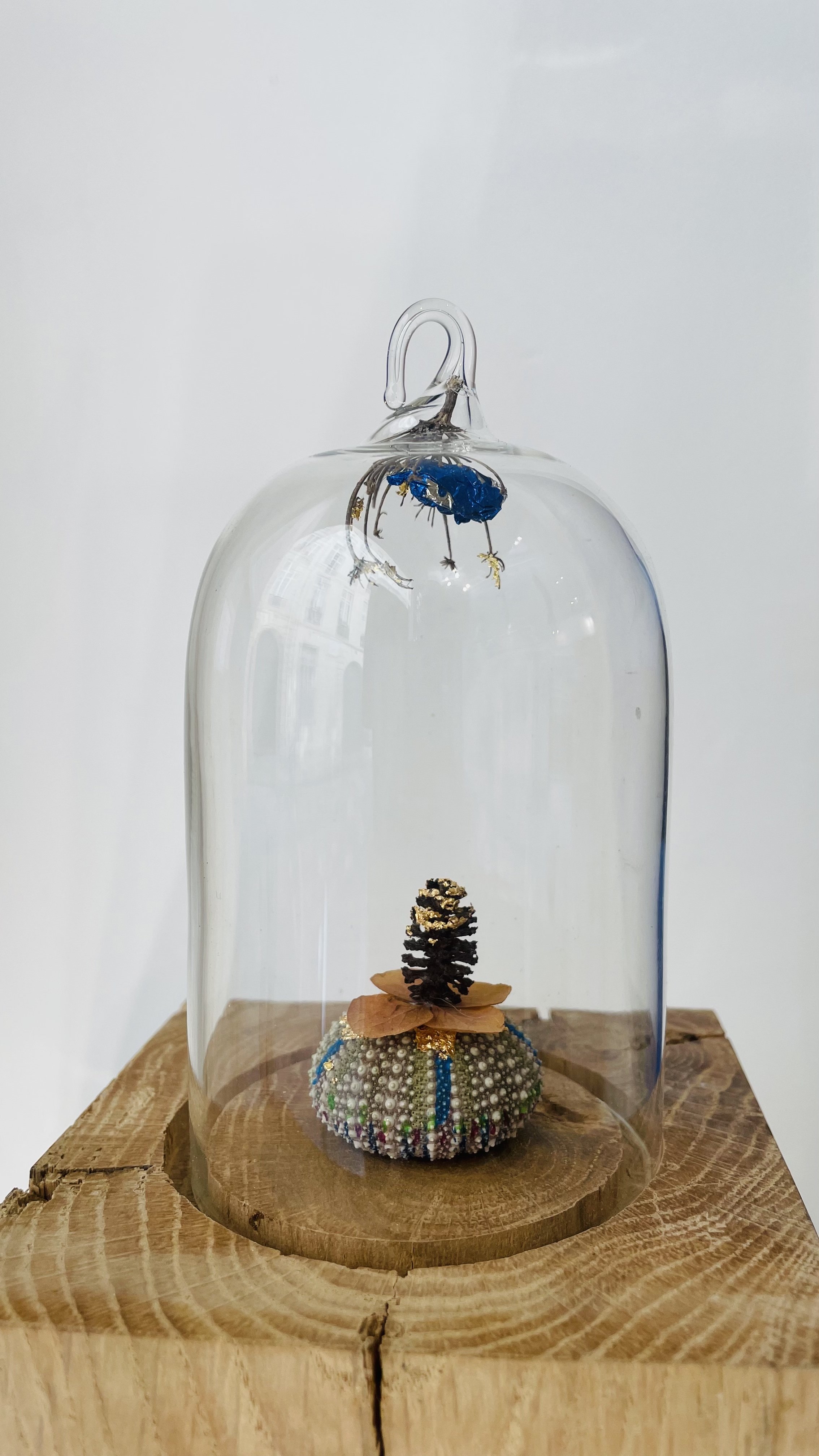 creaturquoise_cloche_oursin_hortensia_charme_or_graminée.jpg