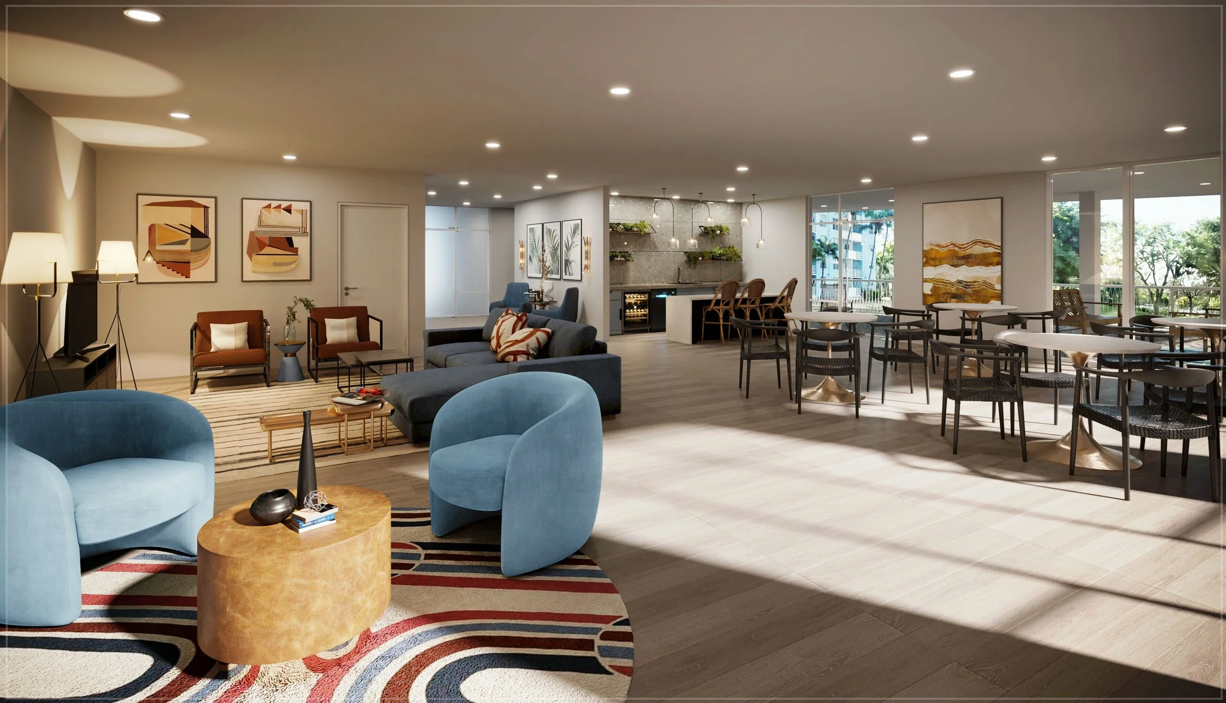 CABANA CLUB  CLUBHOUSE
 Cutler Bay, FL 2020
Design Fee-$7,800
FF&E-$86,406
