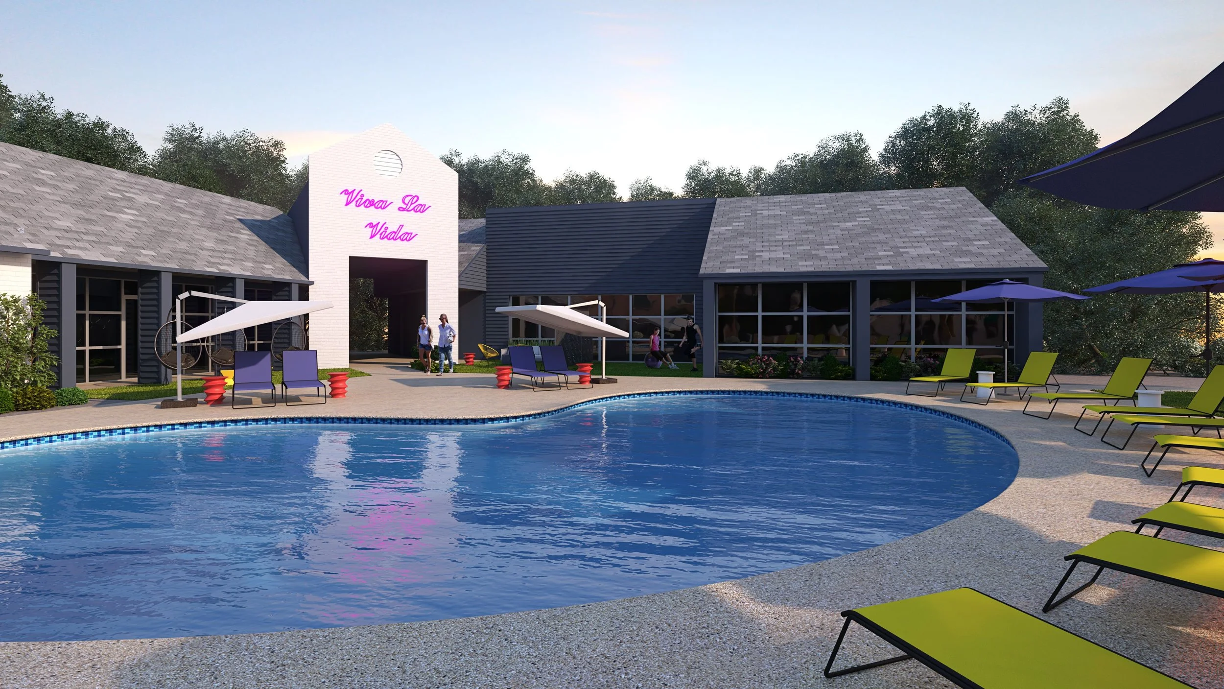 VIDA POOL
 Austin, TX 2021
Design Fee-$7,350
FF&E-$32,407