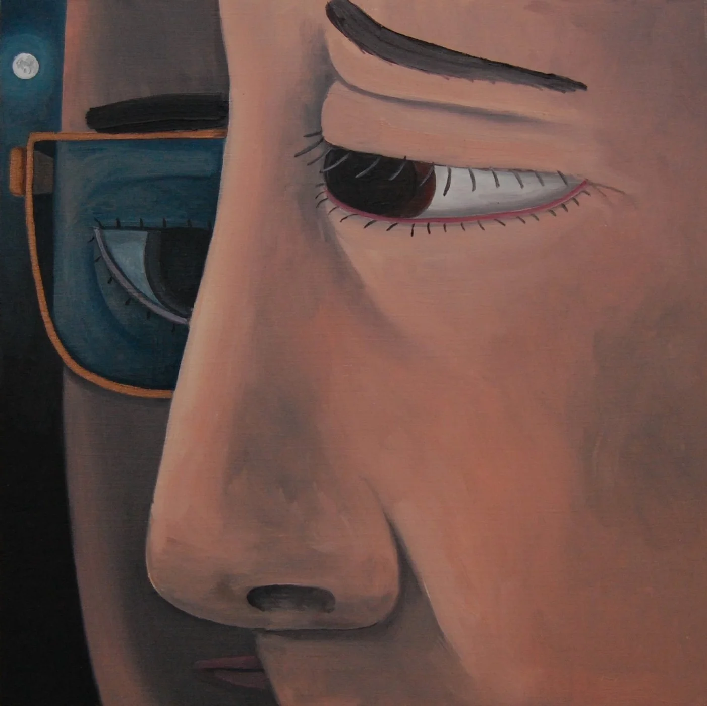 _Howl_, 2024, oil on panel, 8_ x 8_.JPG