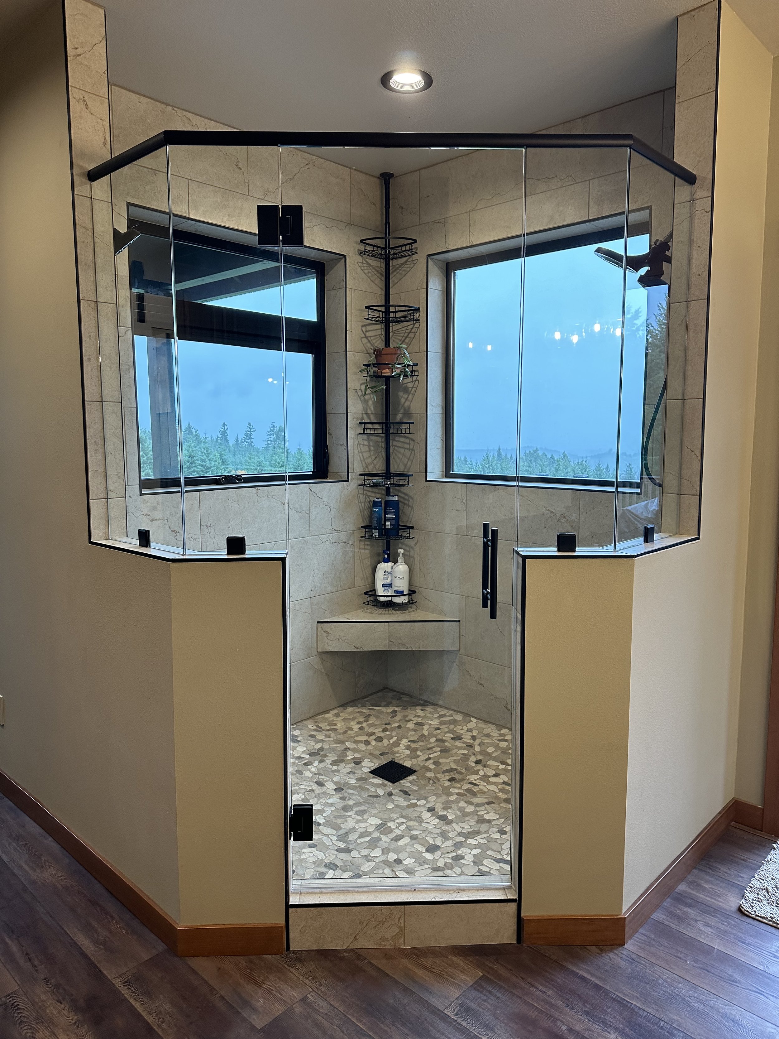 Custom Glass Shower Enclosure