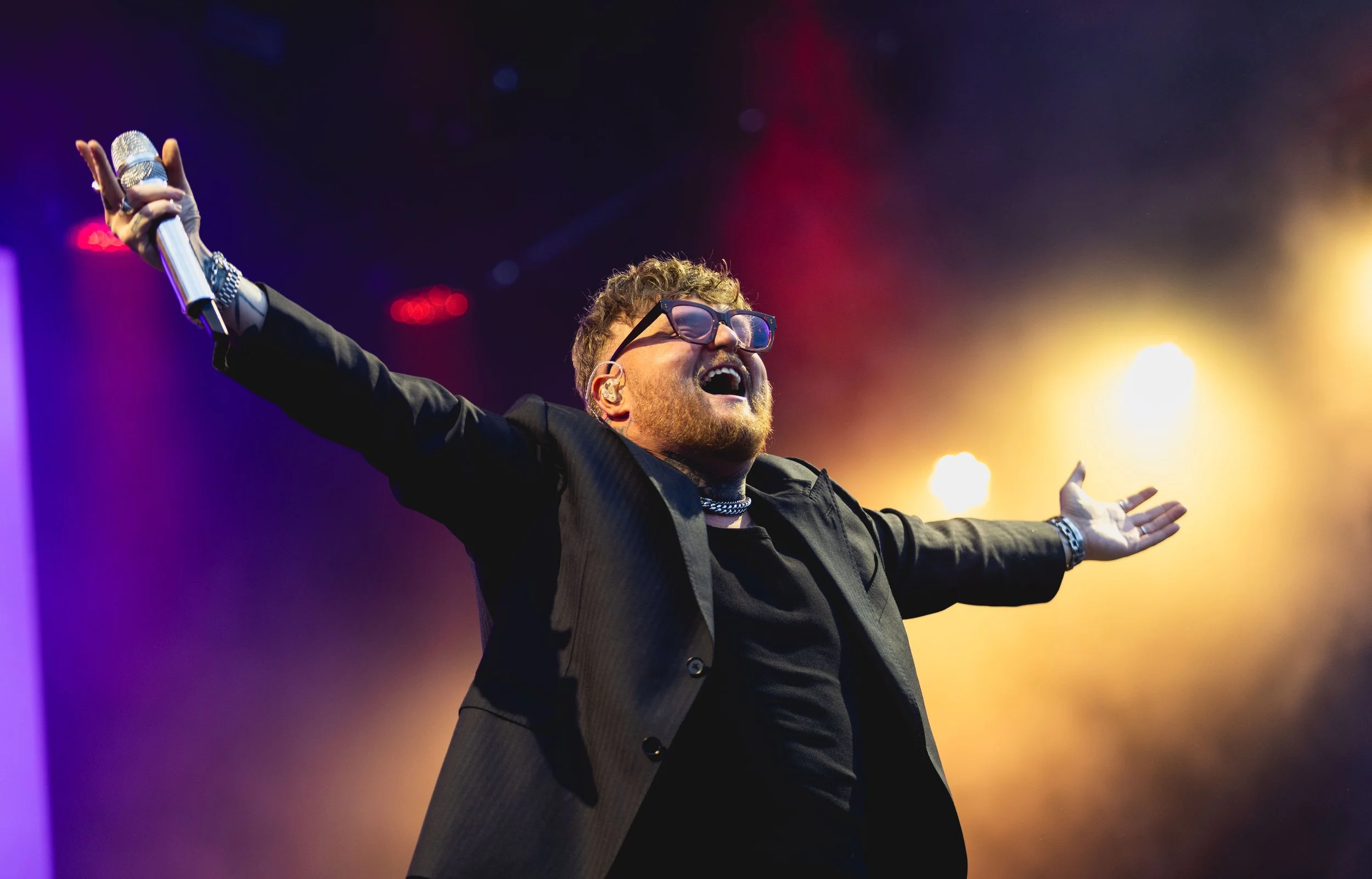 The Lottery Winners Play Homecoming Show at Leigh Sports Village Stadium 