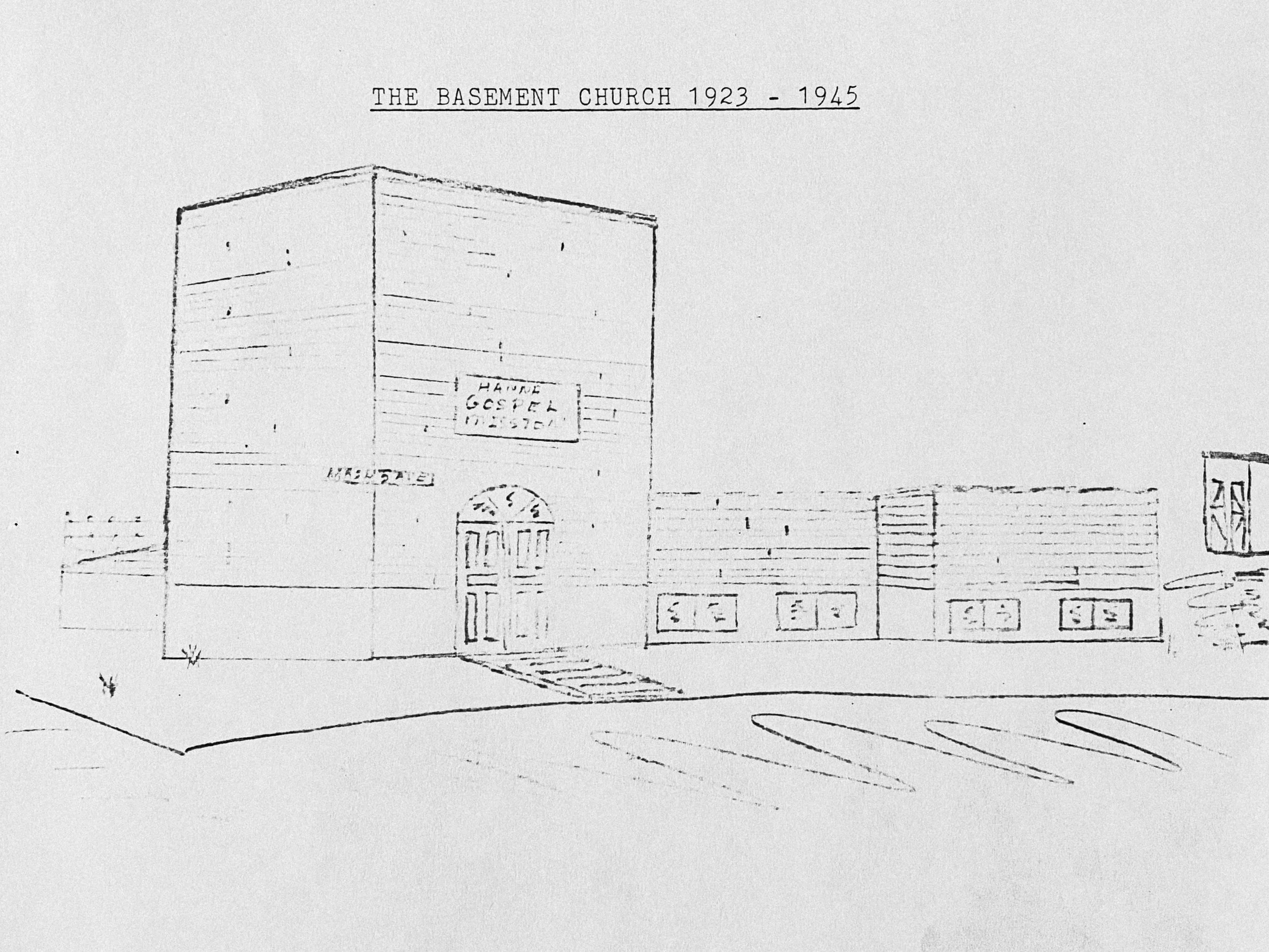 The Basement Church - 1923-1965