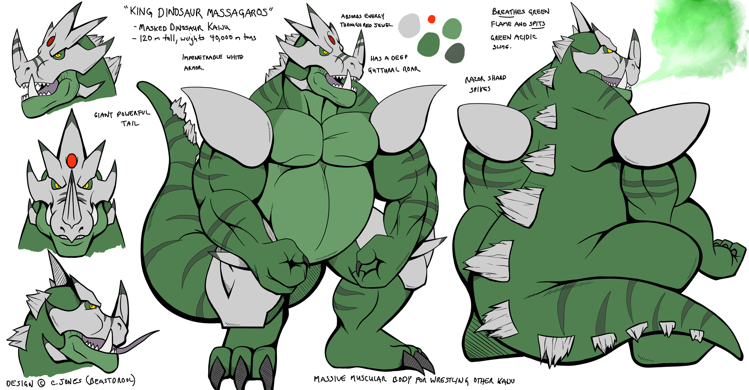 King Dinosaur Massagaros