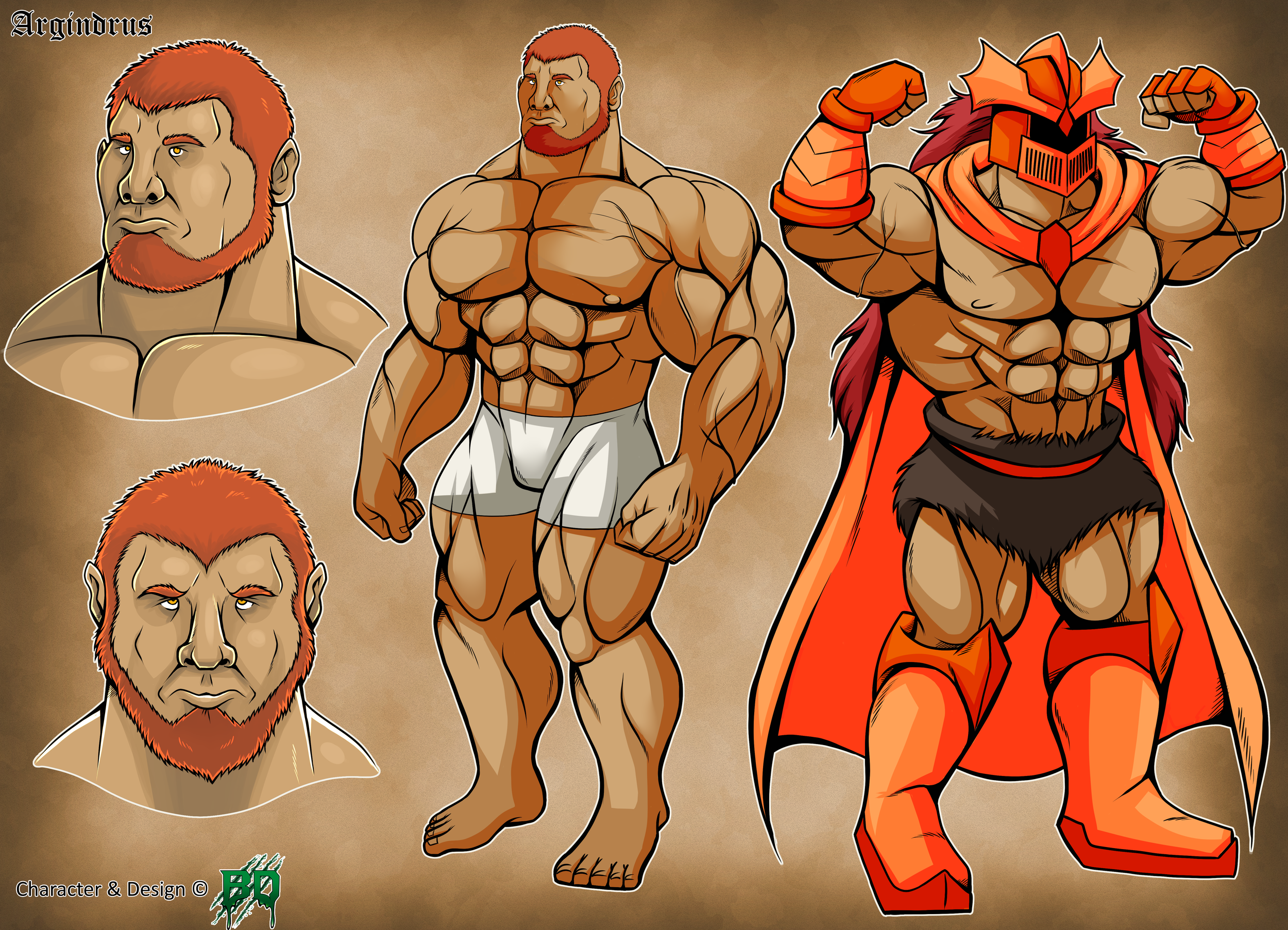 Agrin Character Design
