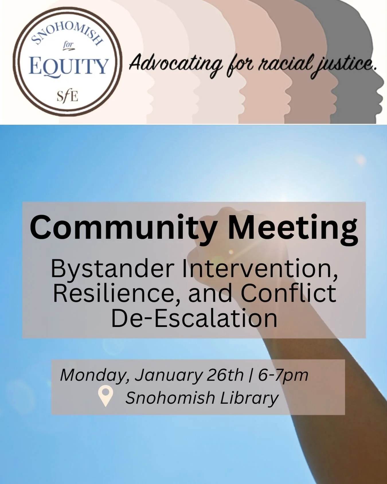 Are you prepared to safely intervene as a bystander when you witness harassment? 

For our January Community Meeting, we invite you to attend one of Right To Be&rsquo;s free online trainings at your convenience. We&rsquo;ll then gather on January 26 