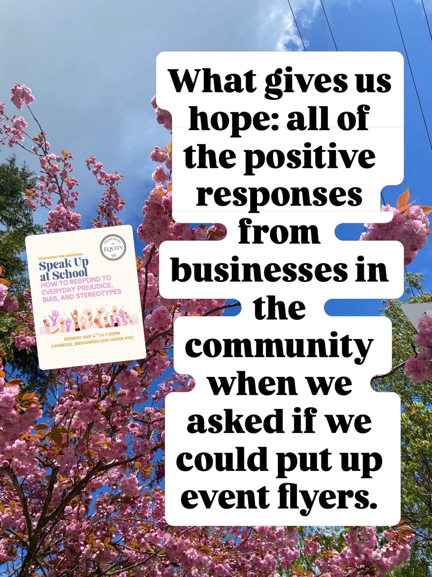 What a beautiful day to distribute flyers. Thank you @properjoecoffee @grainartisanbakery @enchantedforestbkshp @topityogurtshoppe_ and more for being so welcoming on this sunny day ☀️ 

Let us know you&rsquo;re coming! RSVP via eventbrite at https:/