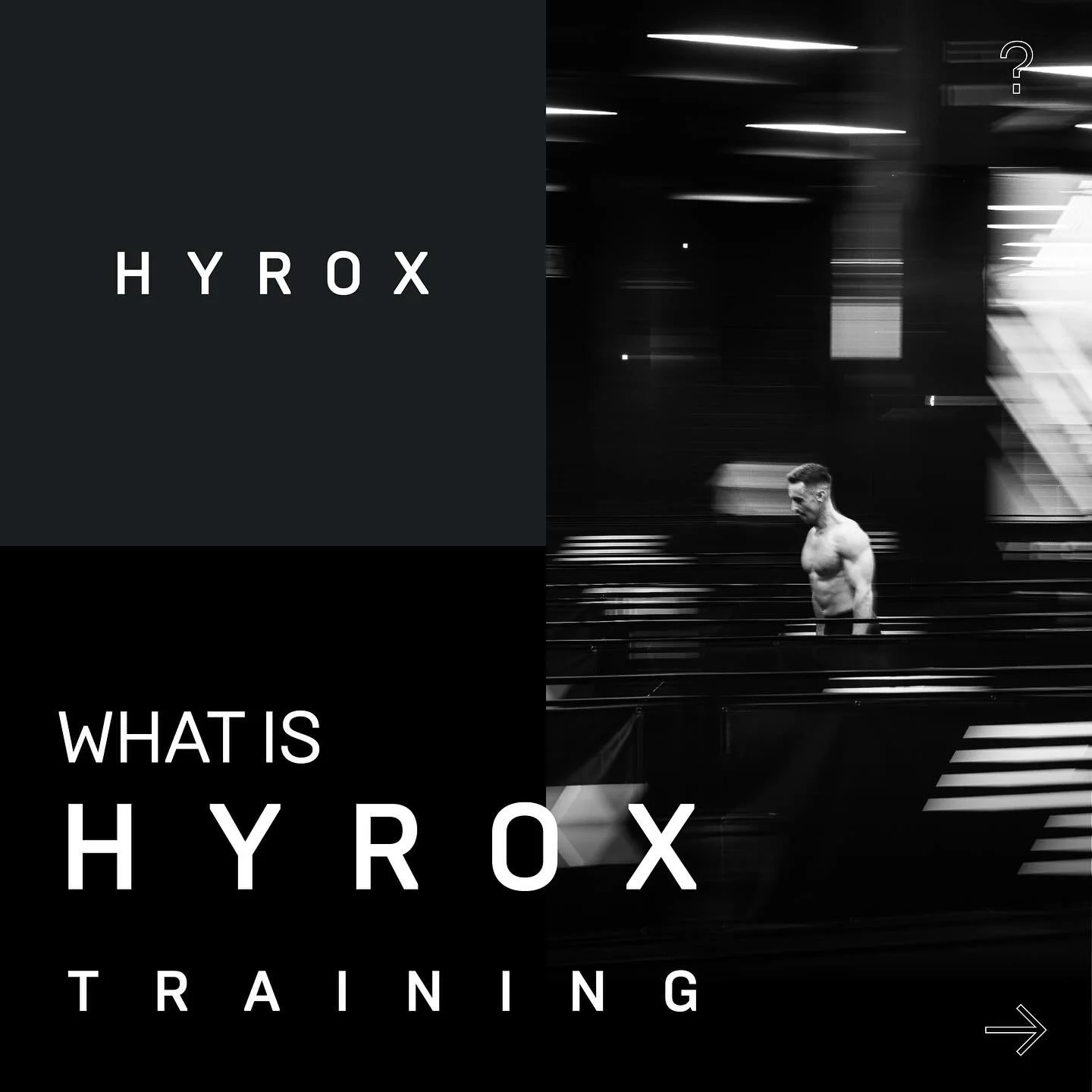 🔵⚪️⚫️ What is HYROX training? 

It&rsquo;s workouts that consist of functional fitness movements and running, combining elements of strength, endurance, power and mental grit. 💪

Team Transform has been training this way since 2013, long before HYR