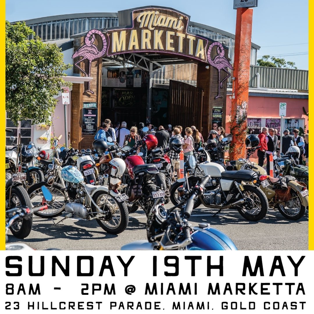 🏍️ SAVE THE DATE - DISTINGUISHED GENTLEMAN'S RIDE!

The 2024 Distinguished Gentleman's Ride is going to be taking place on Sunday the 19th of May. In support of the event, Motosocial and Miami Marketta have teamed up to bring you the 2024 Moto Marke