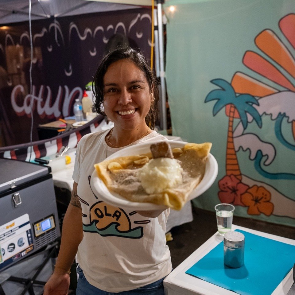 @ola.crepes are back this week, serving up good vibes and even better crepes! Whether you&rsquo;re in the mood for sweet or savoury, they&rsquo;ve got something delicious waiting for you 🍓🧀
