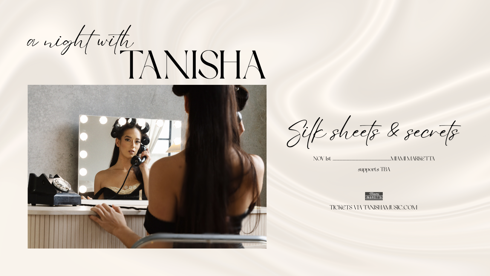 TANISHA - SILK SHEETS & SECRETS