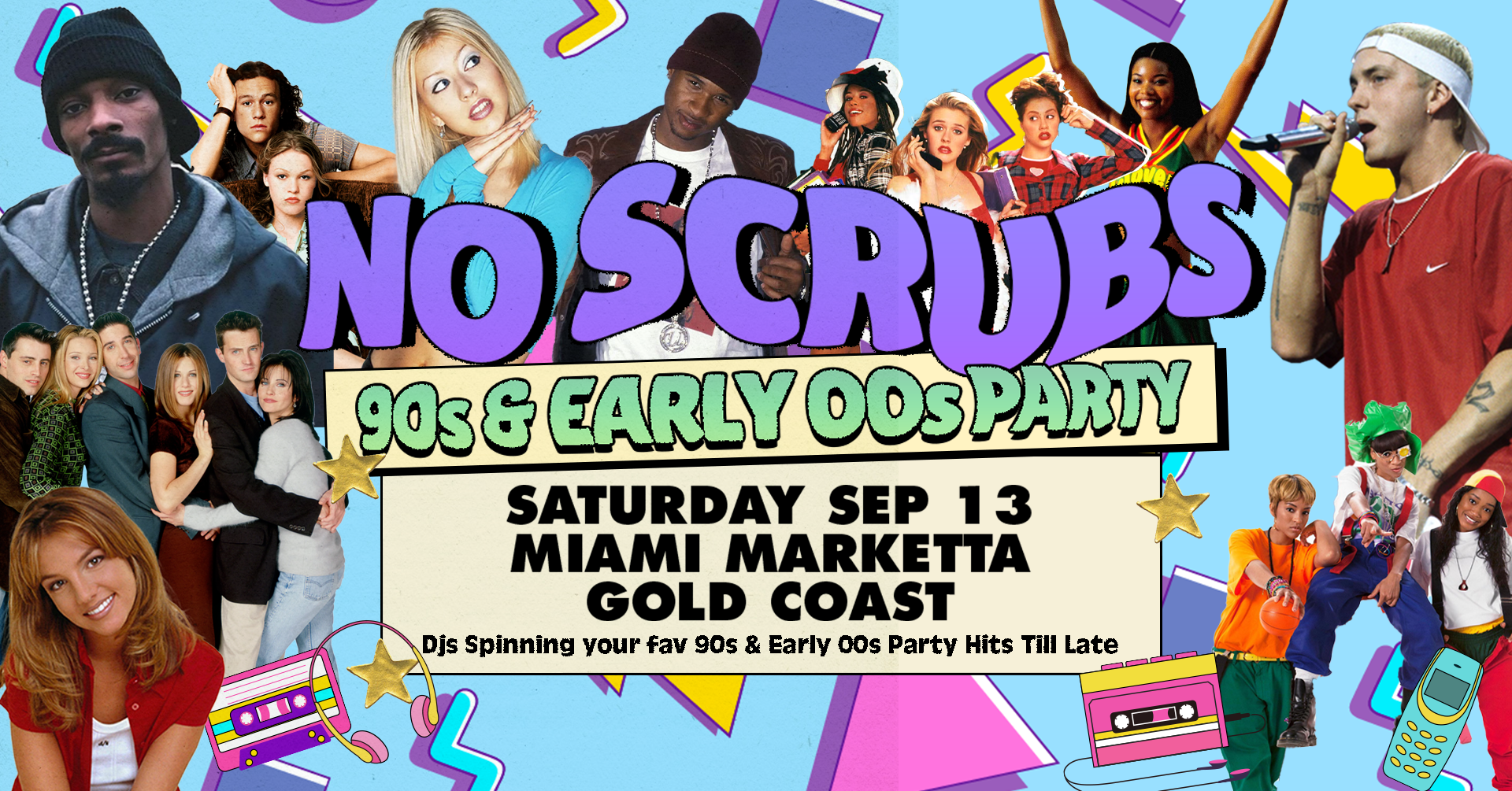 NO SCRUBS: 90s + Early 00s Party - Gold Coast