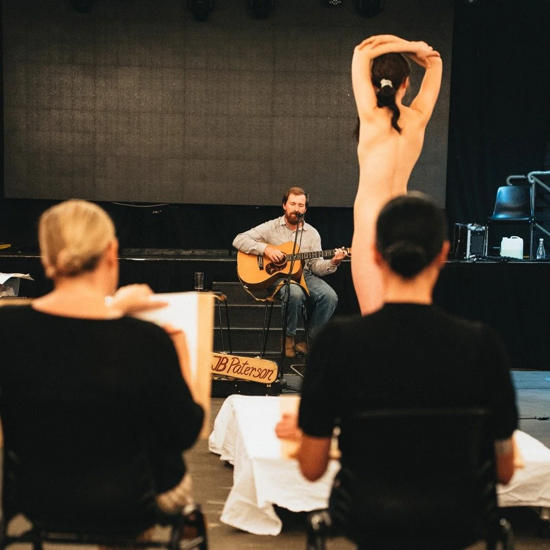 @life_drawing_sessions is back tonight! 🎨 All skill levels welcome, all materials supplied (or BYO if you prefer). Super chill vibes&mdash;grab your ticket and come get creative!