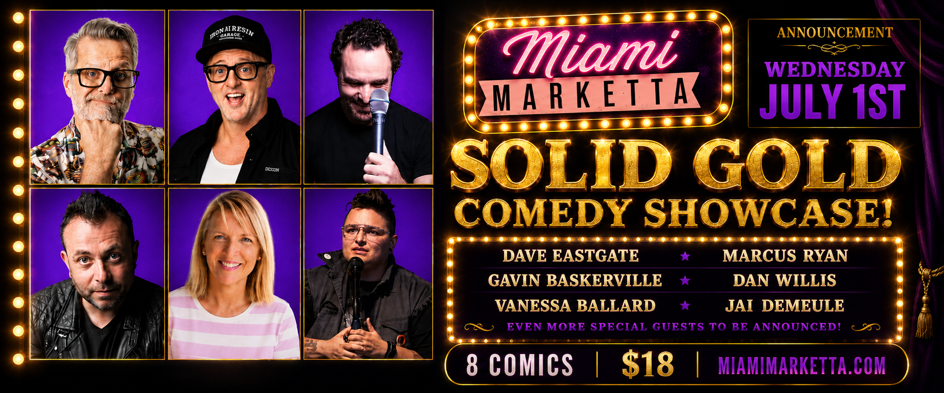 Comedy Gold | Live at The Gin Parlour