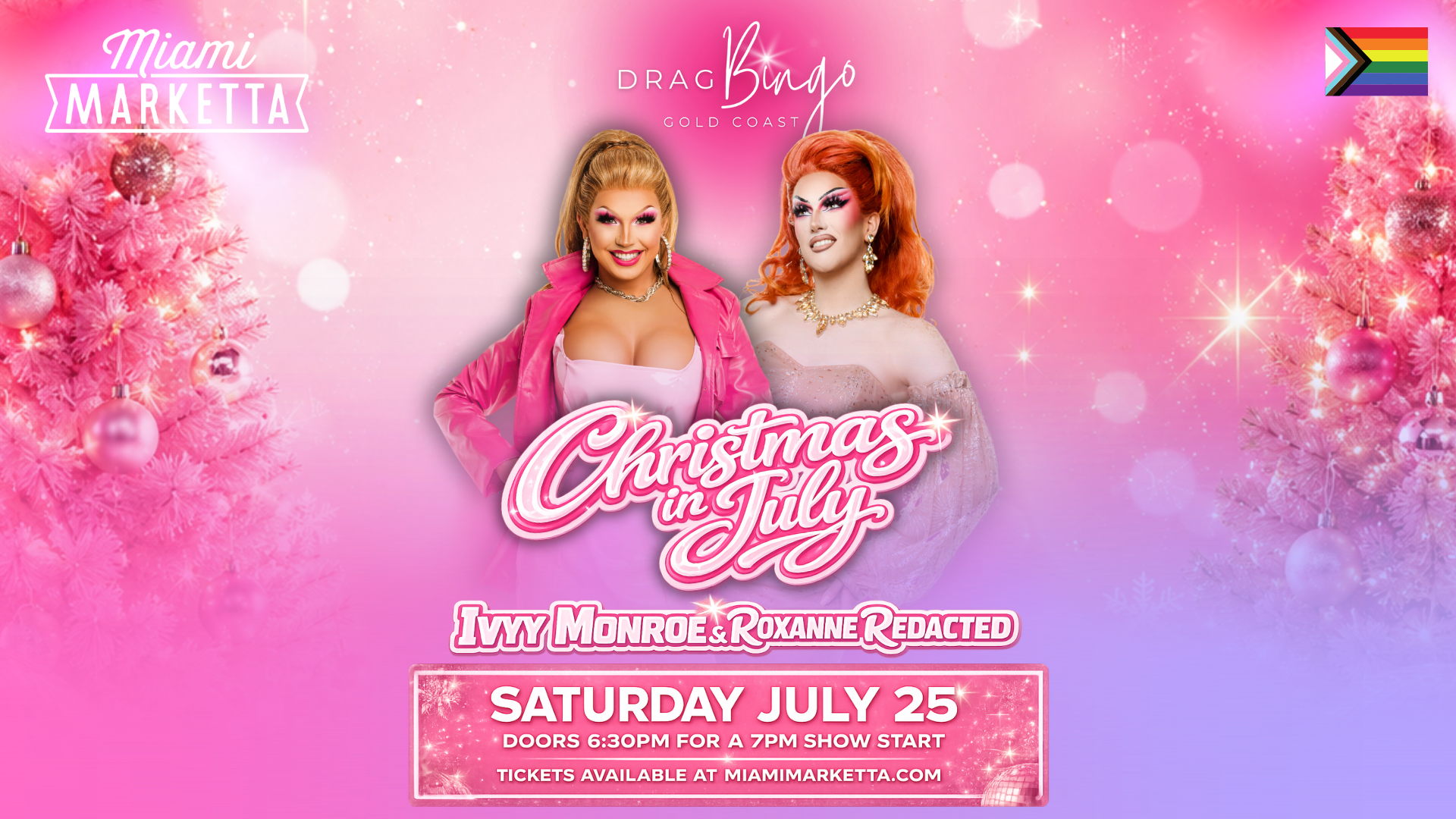 Drag Queen Bingo | Christmas in July | 25 July