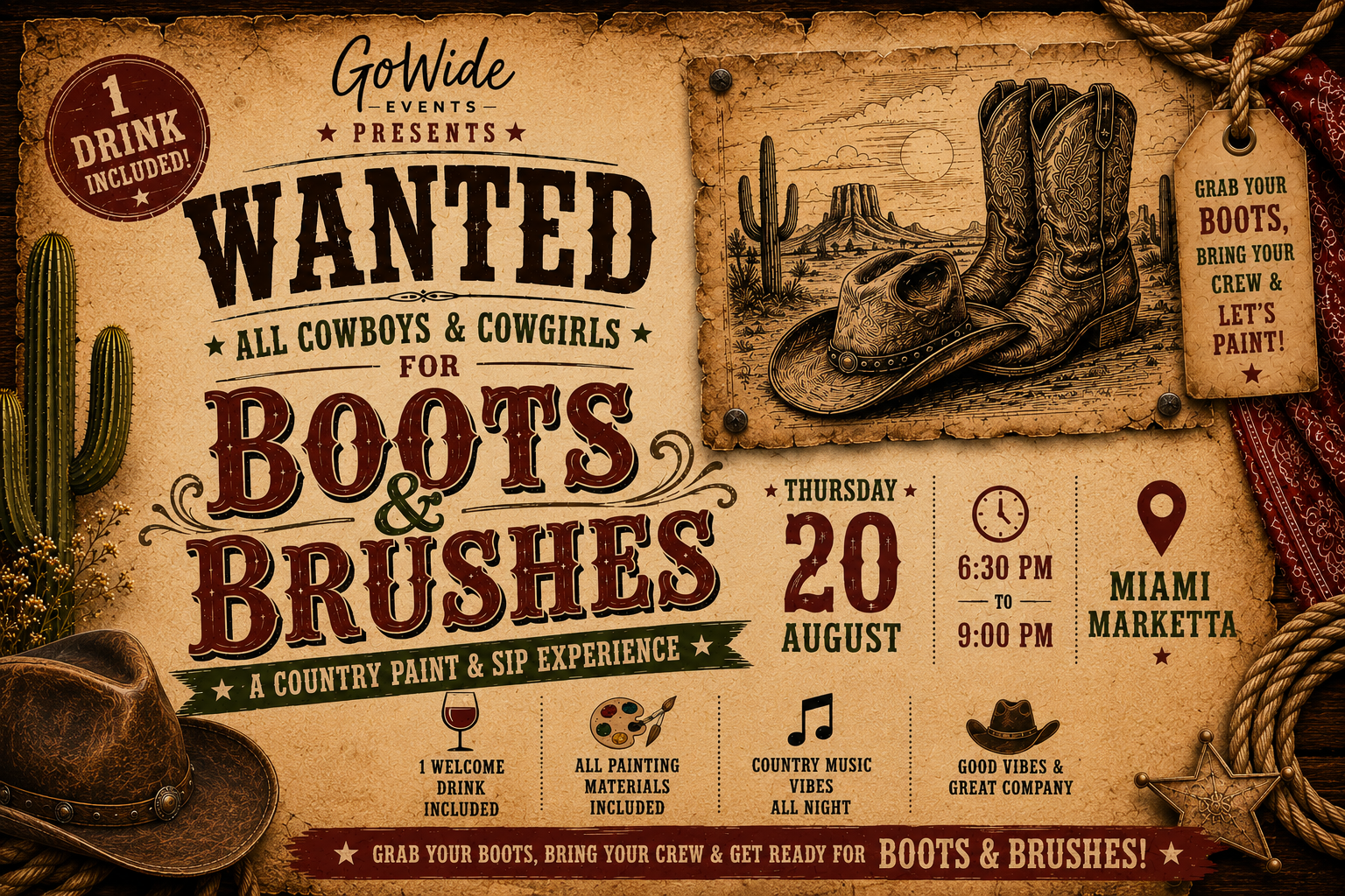 BOOTS &amp; Brushes