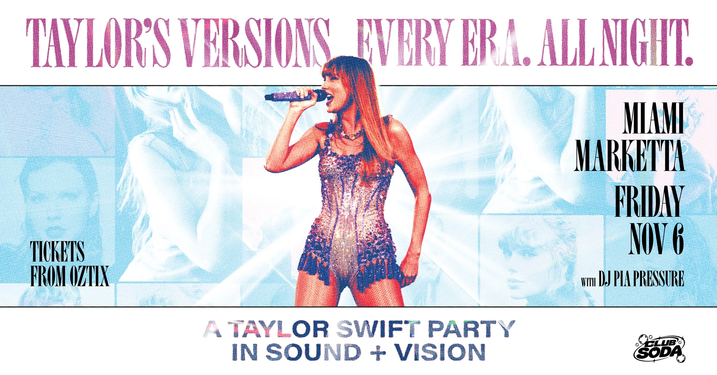 Taylor’s Versions: A Taylor Swift Party