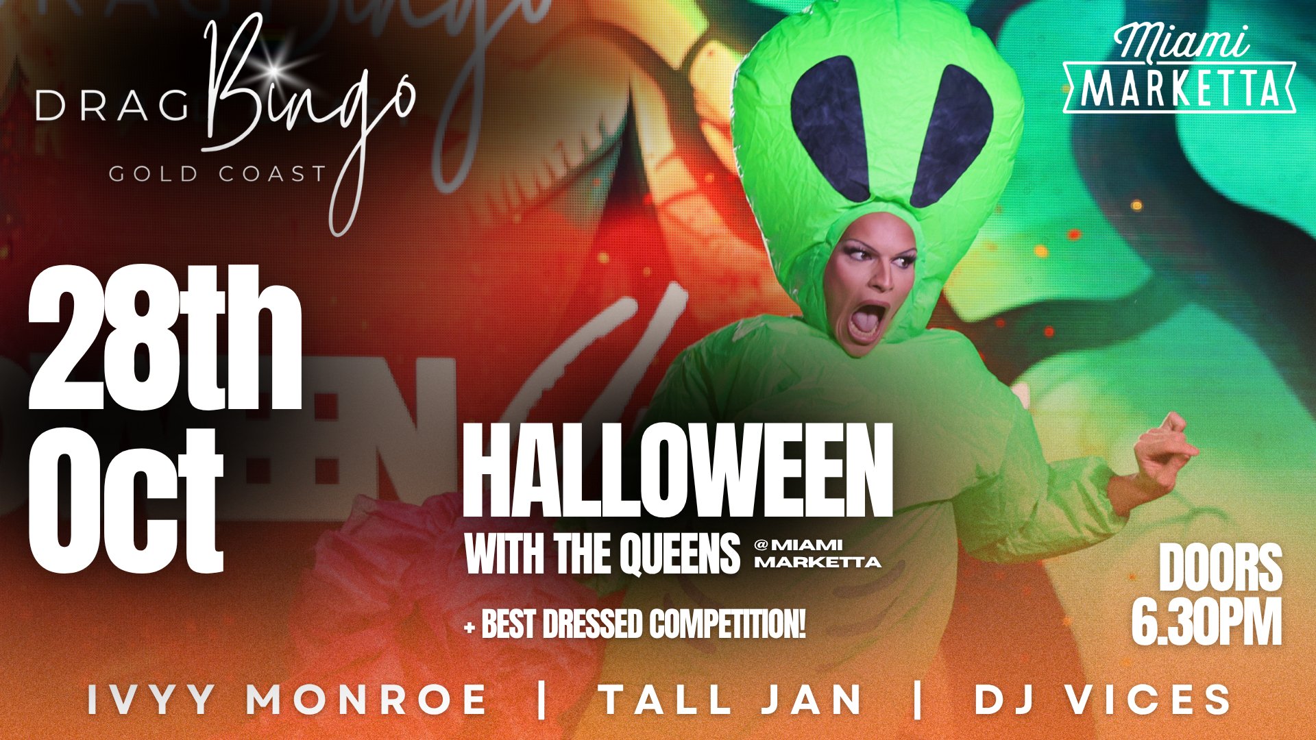 DRAG QUEEN BINGO | 28 OCTOBER