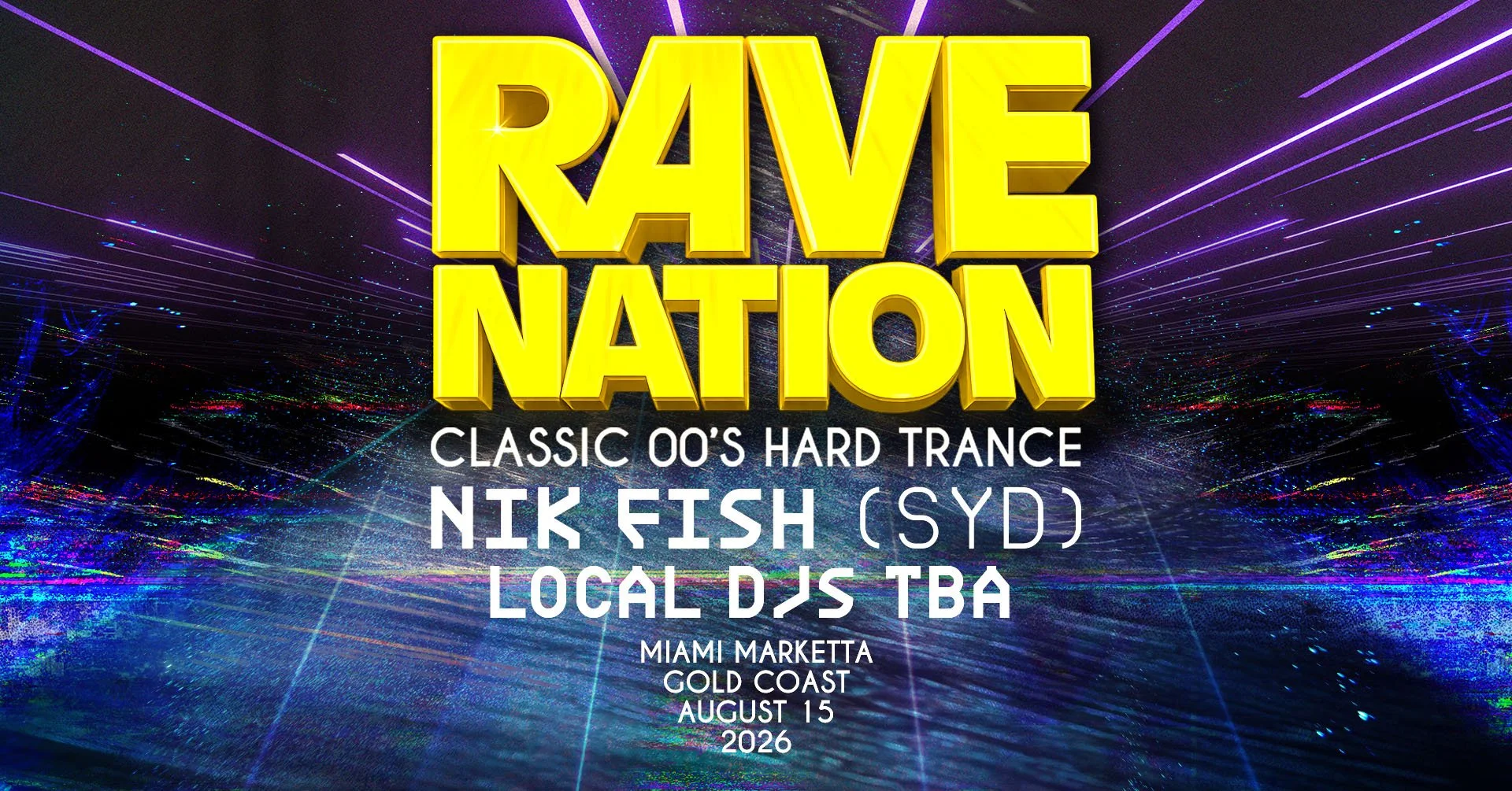 Nik Fish Live on the Gold Coast | RAVE NATION — Miami Marketta