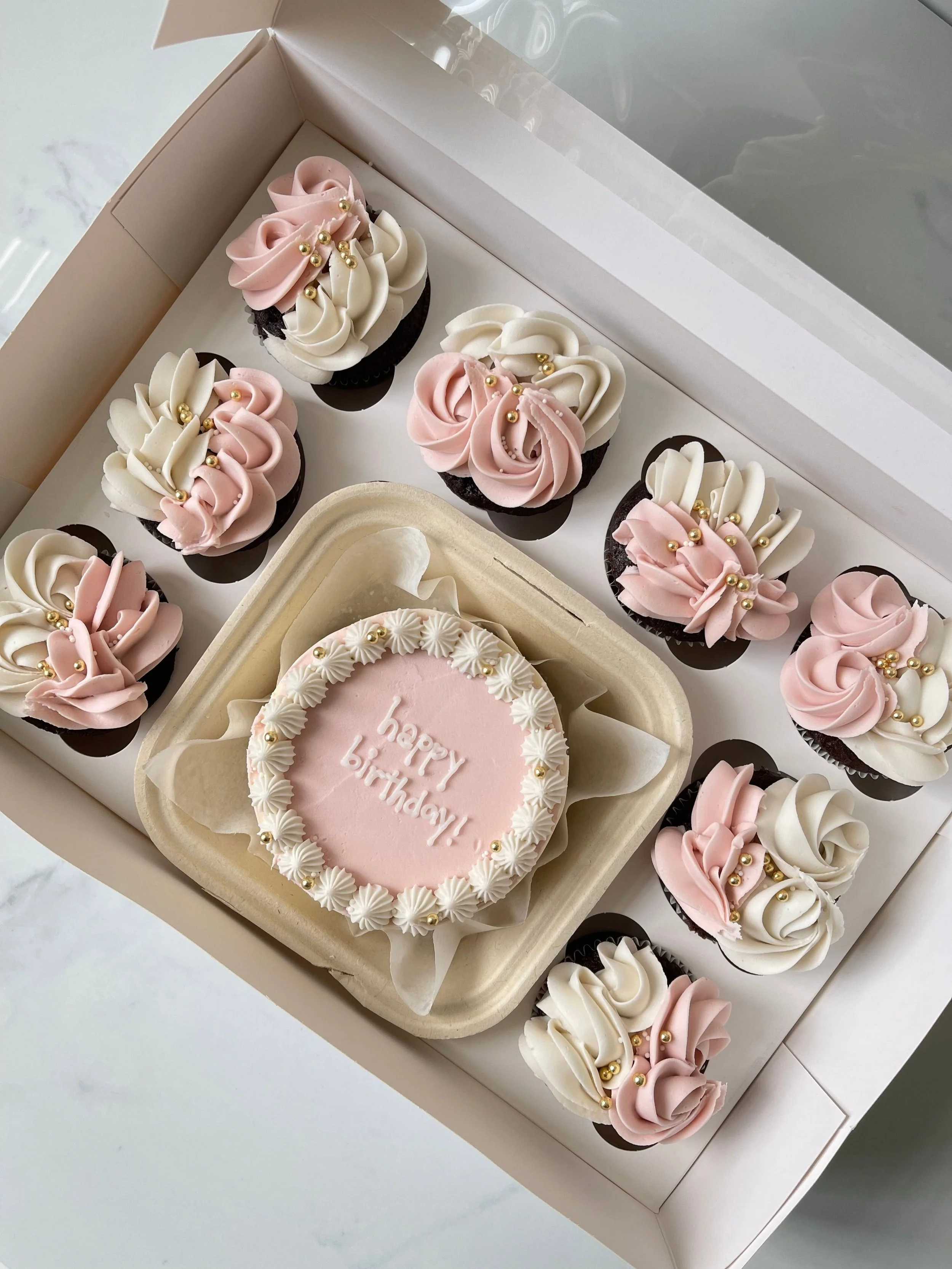 Mini & Cupcakes Box — Dulce Sentido