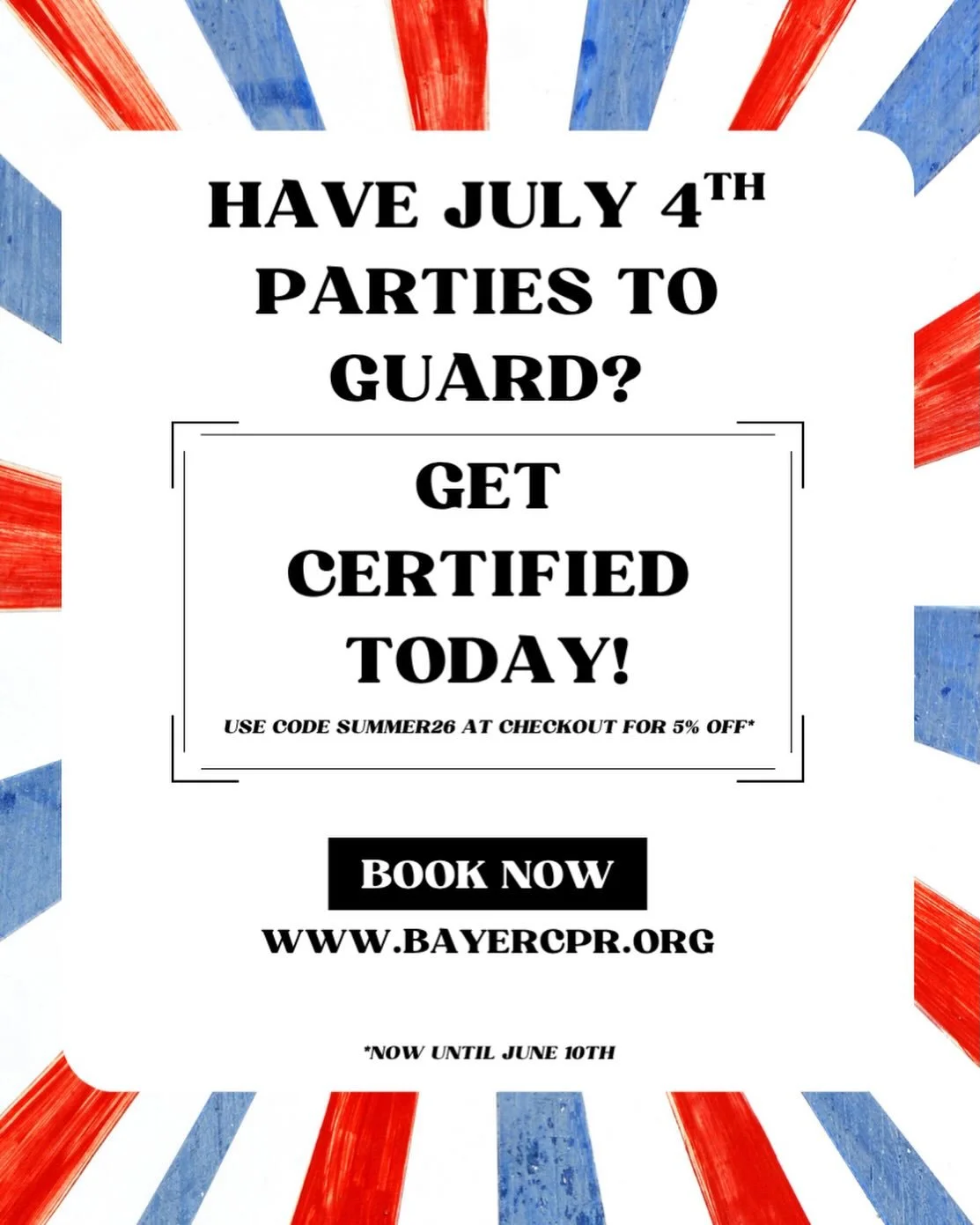 Book your original or recertification course now! 🛟🇺🇸