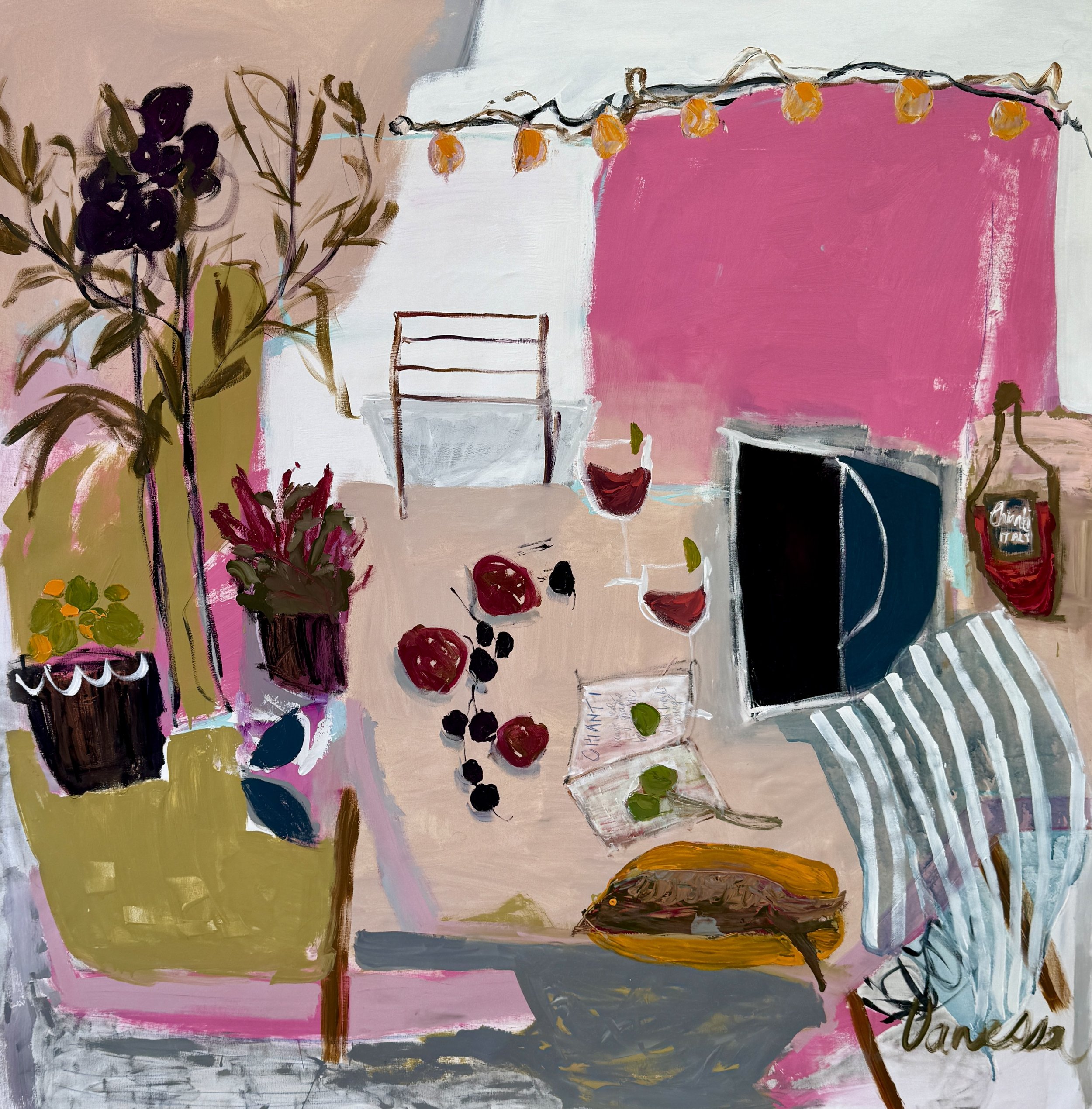 Chianti - Unstretched Artwork