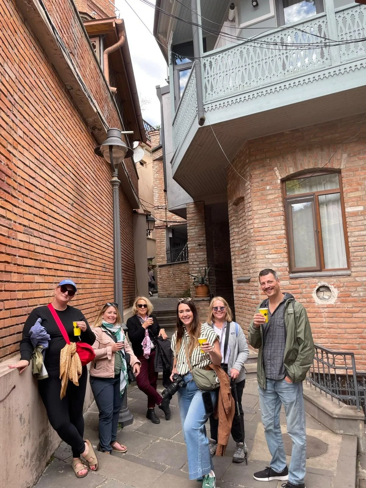 Type 2 Travel Georgia group trip in Old Tbilisi