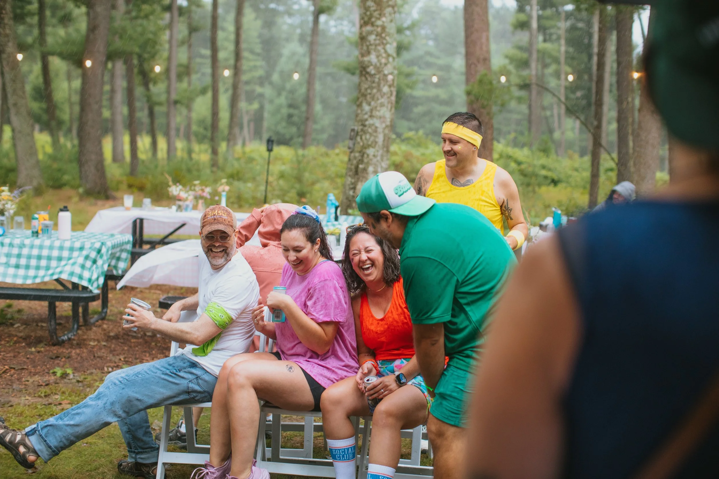 Adult Campers at Camp Lola Whiskey