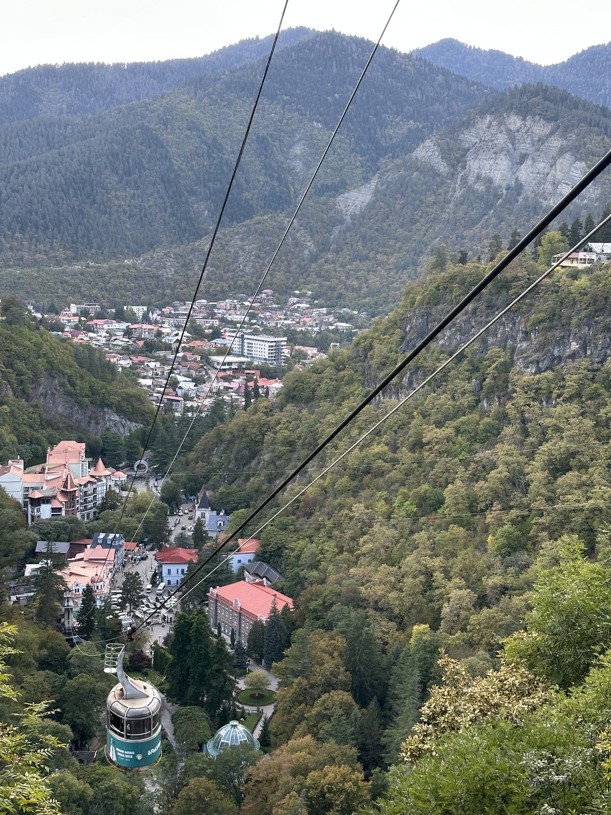 Fall colors over the Borjomi valley