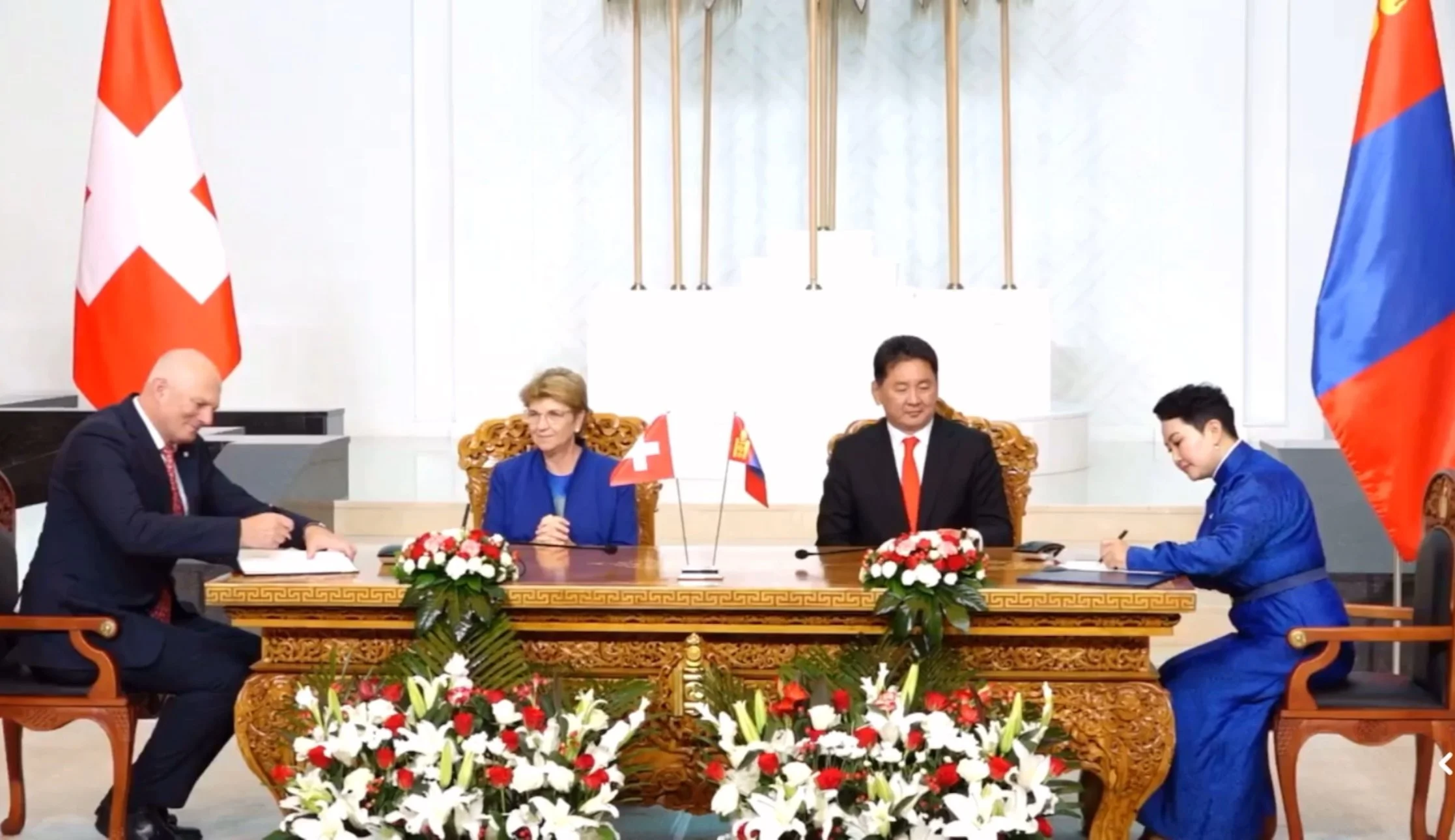 Mongolia and Switzerland to Work Together to Strengthen Healthcare and Humanitarian Efforts