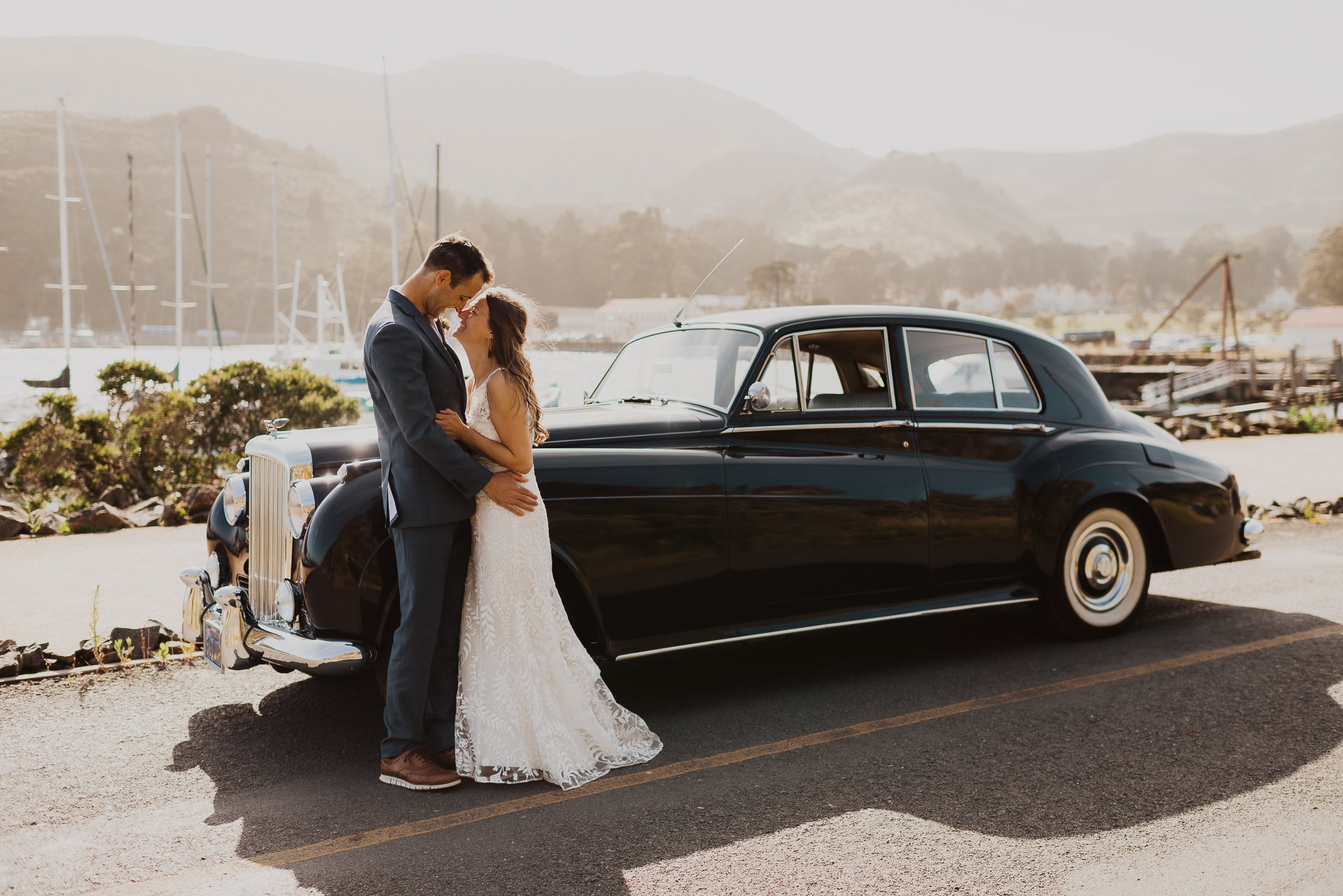 presidio yacht club wedding photographer