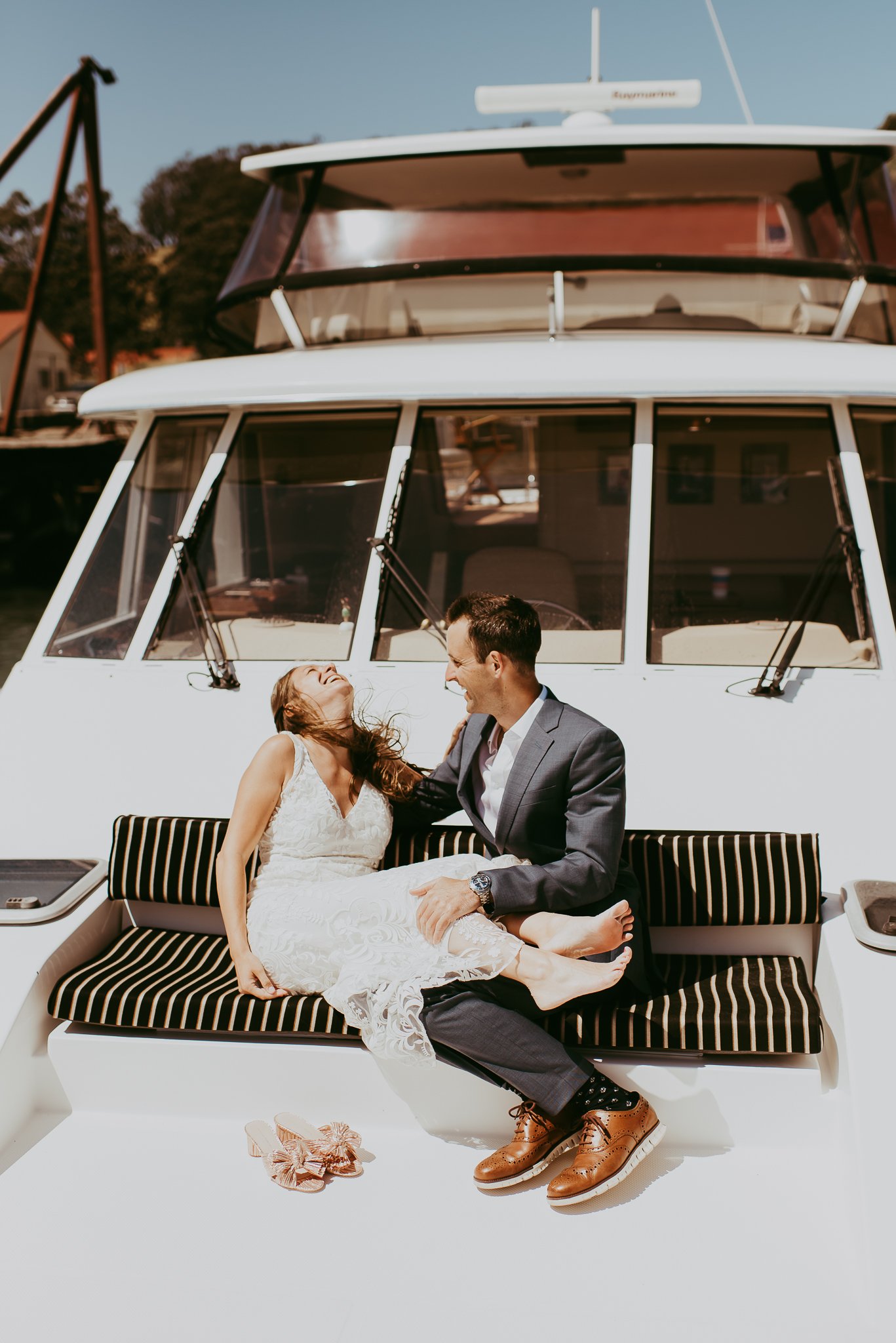 presidio yacht club wedding photographer