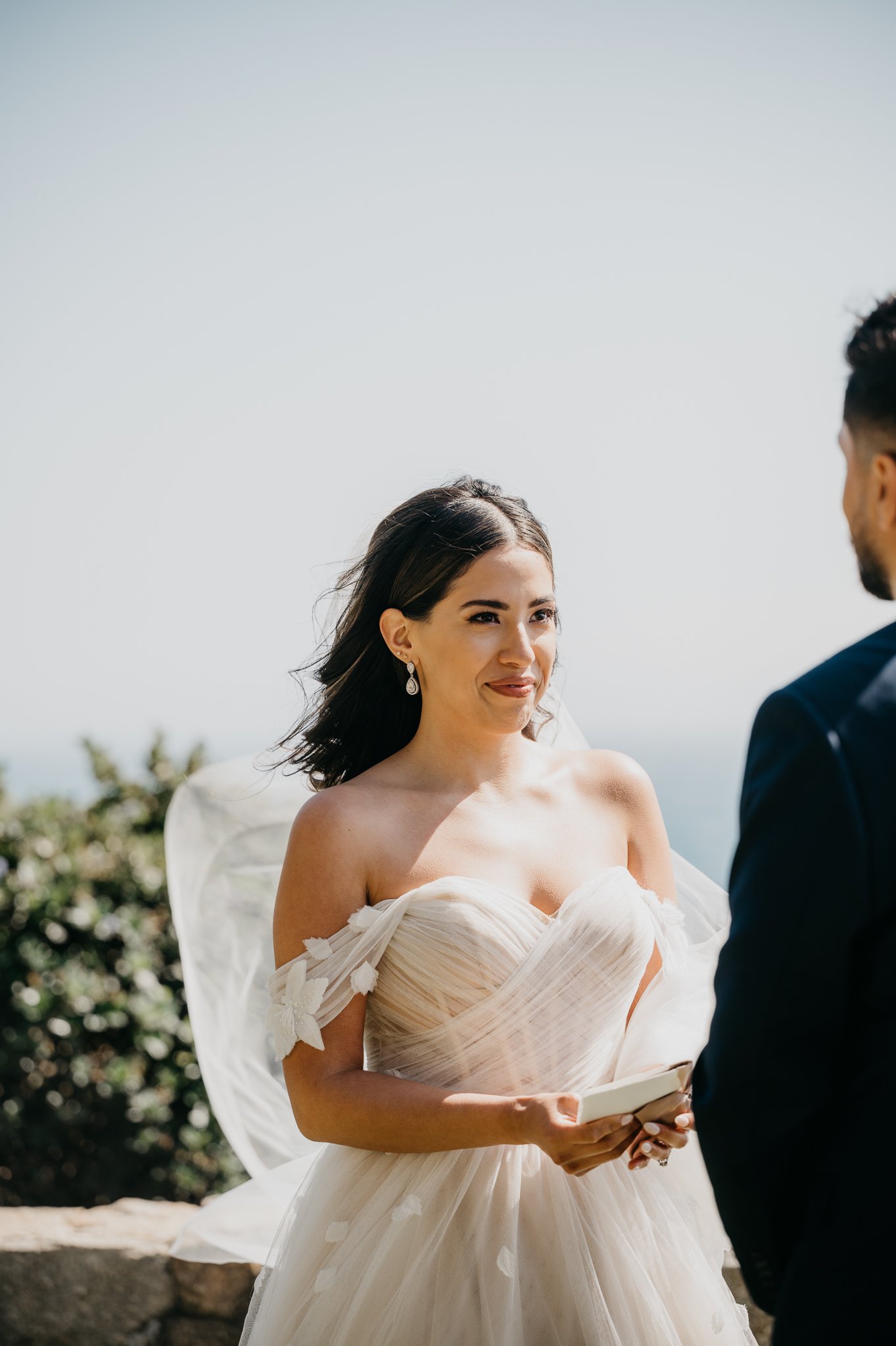 Wind and Sea Big Sur garden wedding ceremony