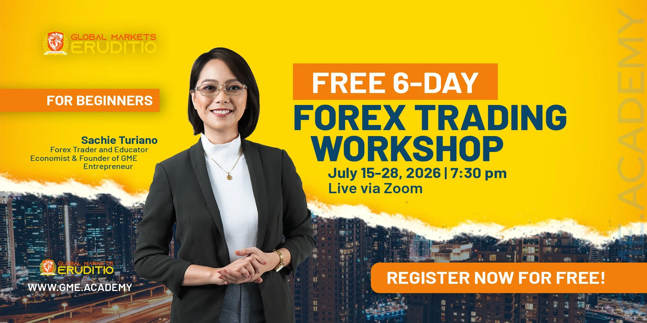 Day 1 of the 6-Day Forex Trading Workshop: Introduction to Forex Trading