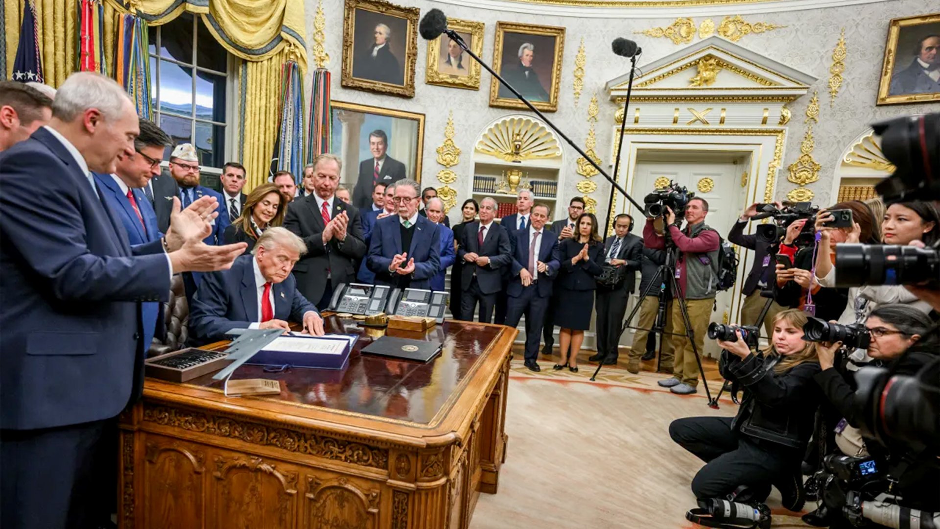 The Midnight Relief: Trump Signs $1.2 Trillion Bill to Reopen Government