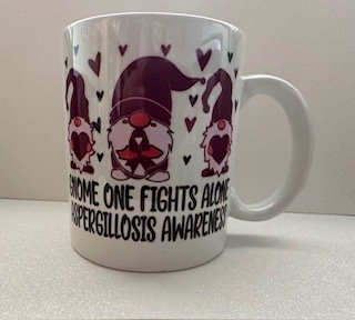 Aspergillosis Awareness Mug Gnome